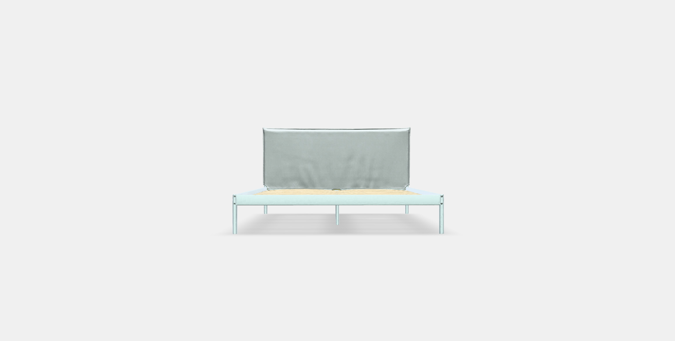 KLEPPSTAD Bed frame 1 Low-poly 3D model_10