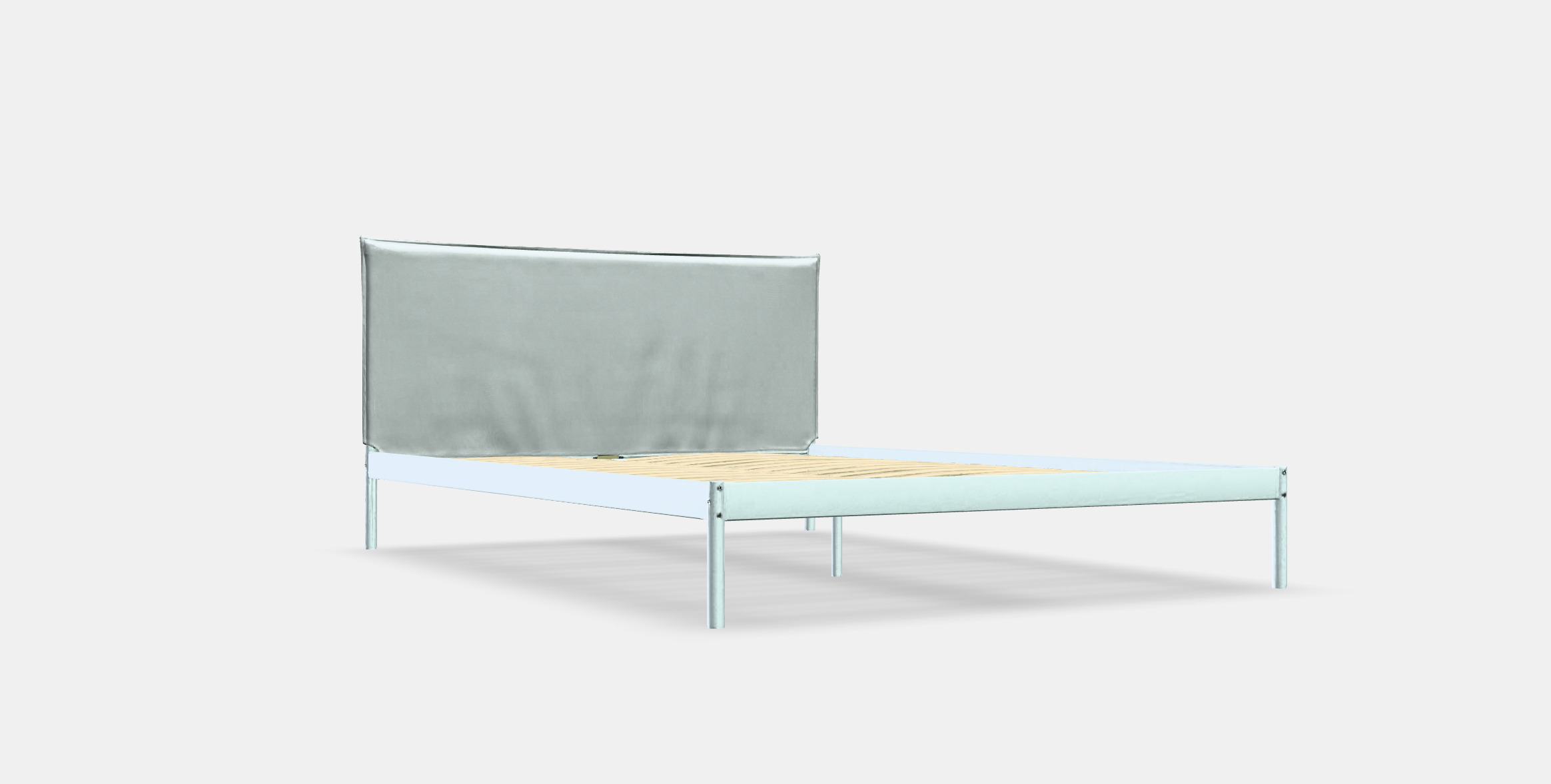 KLEPPSTAD Bed frame 1 Low-poly 3D model_9