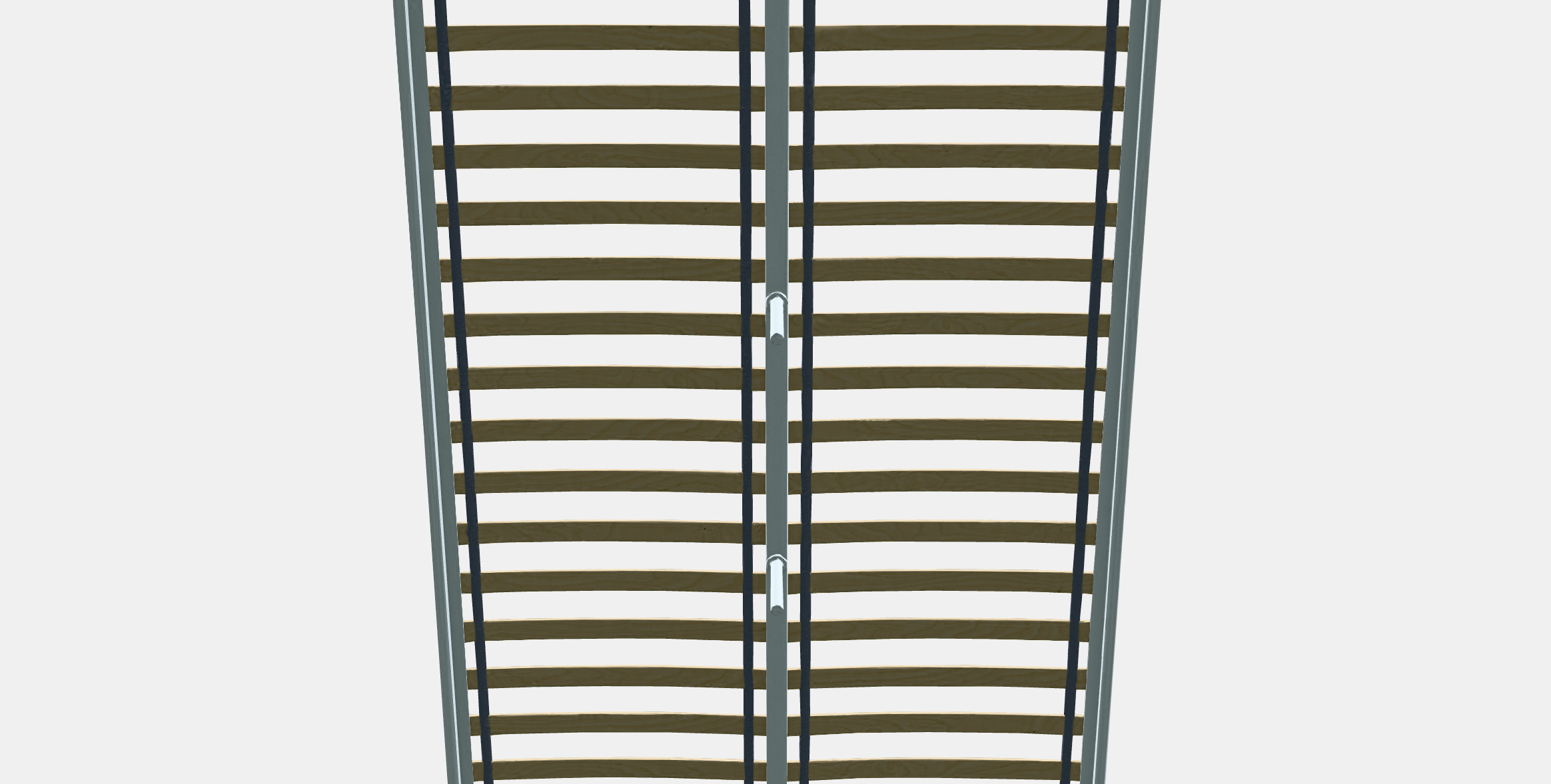 KLEPPSTAD Bed frame 1 Low-poly 3D model_8