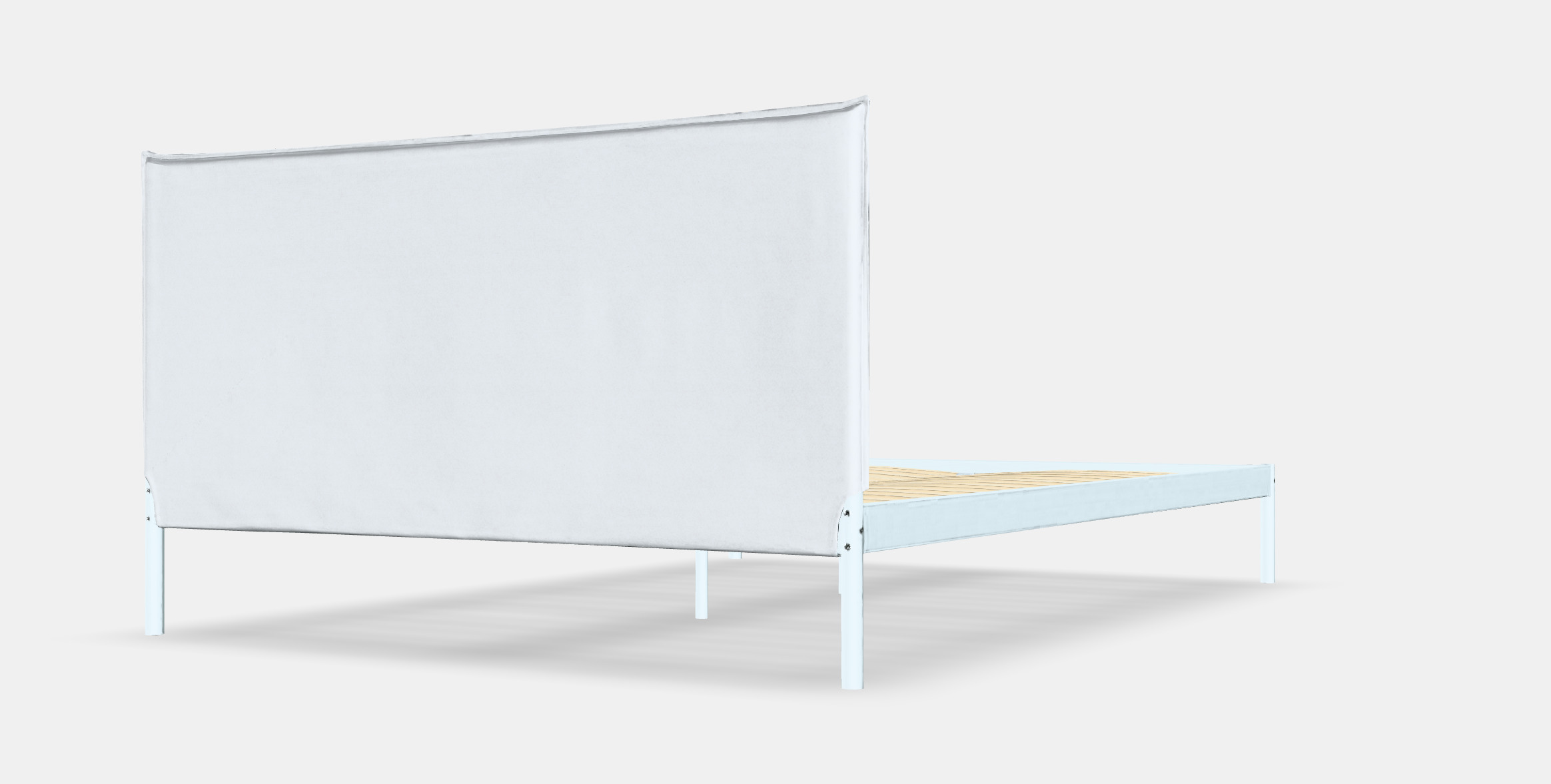 KLEPPSTAD Bed frame 1 Low-poly 3D model_7