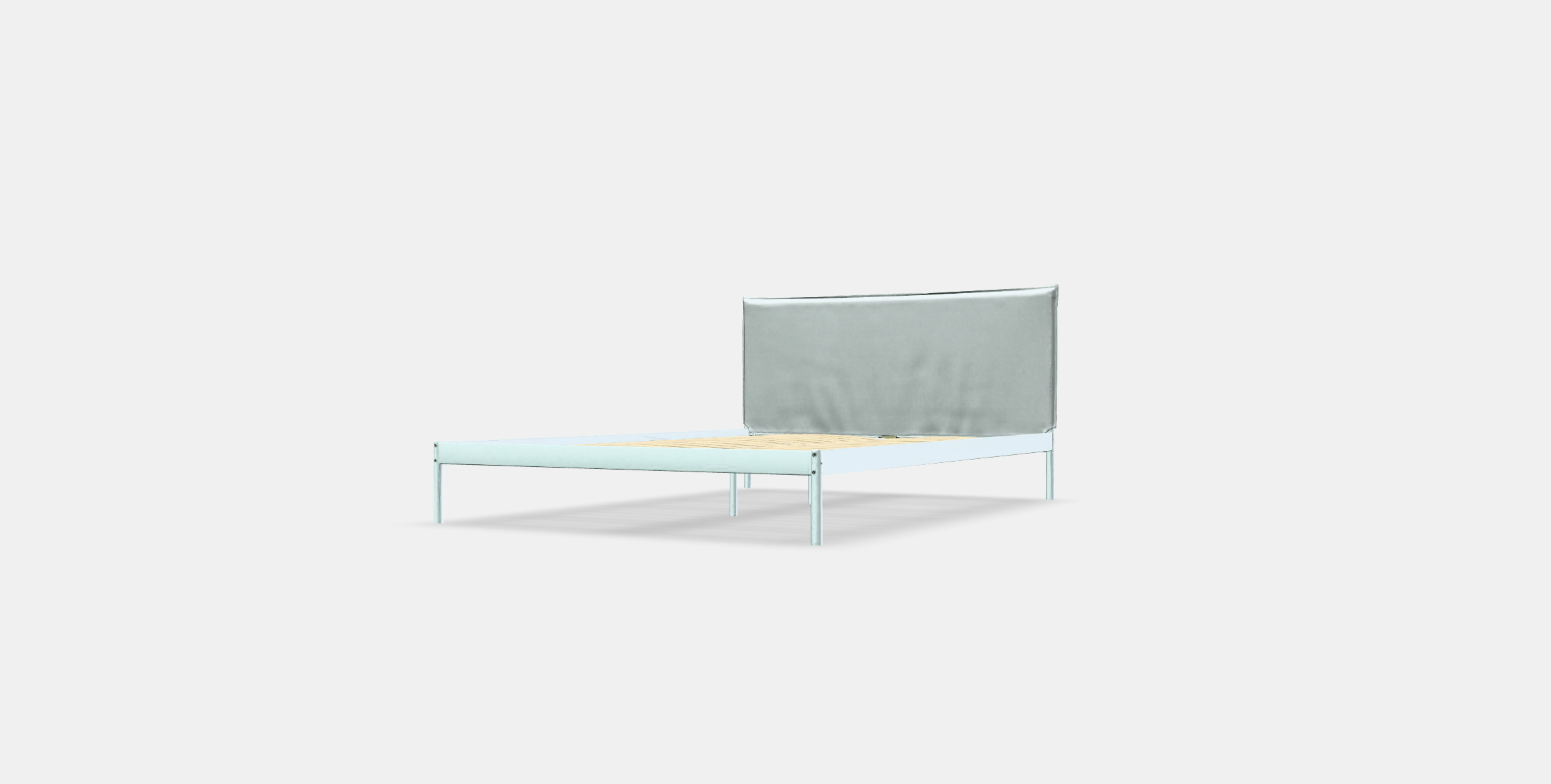 KLEPPSTAD Bed frame 1 Low-poly 3D model_12