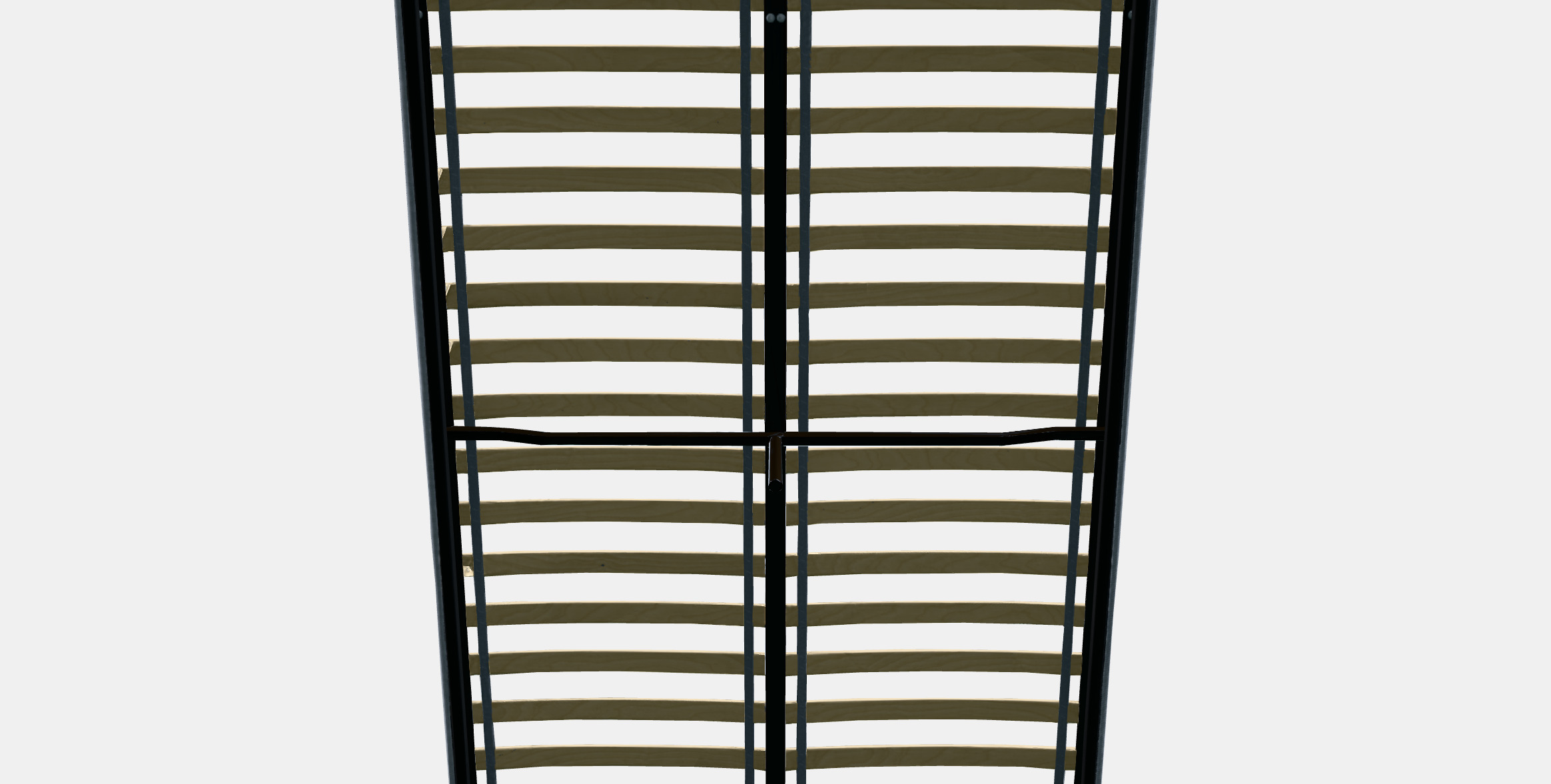 GLADSTAD Upholstered bed frame Low-poly 3D model_11