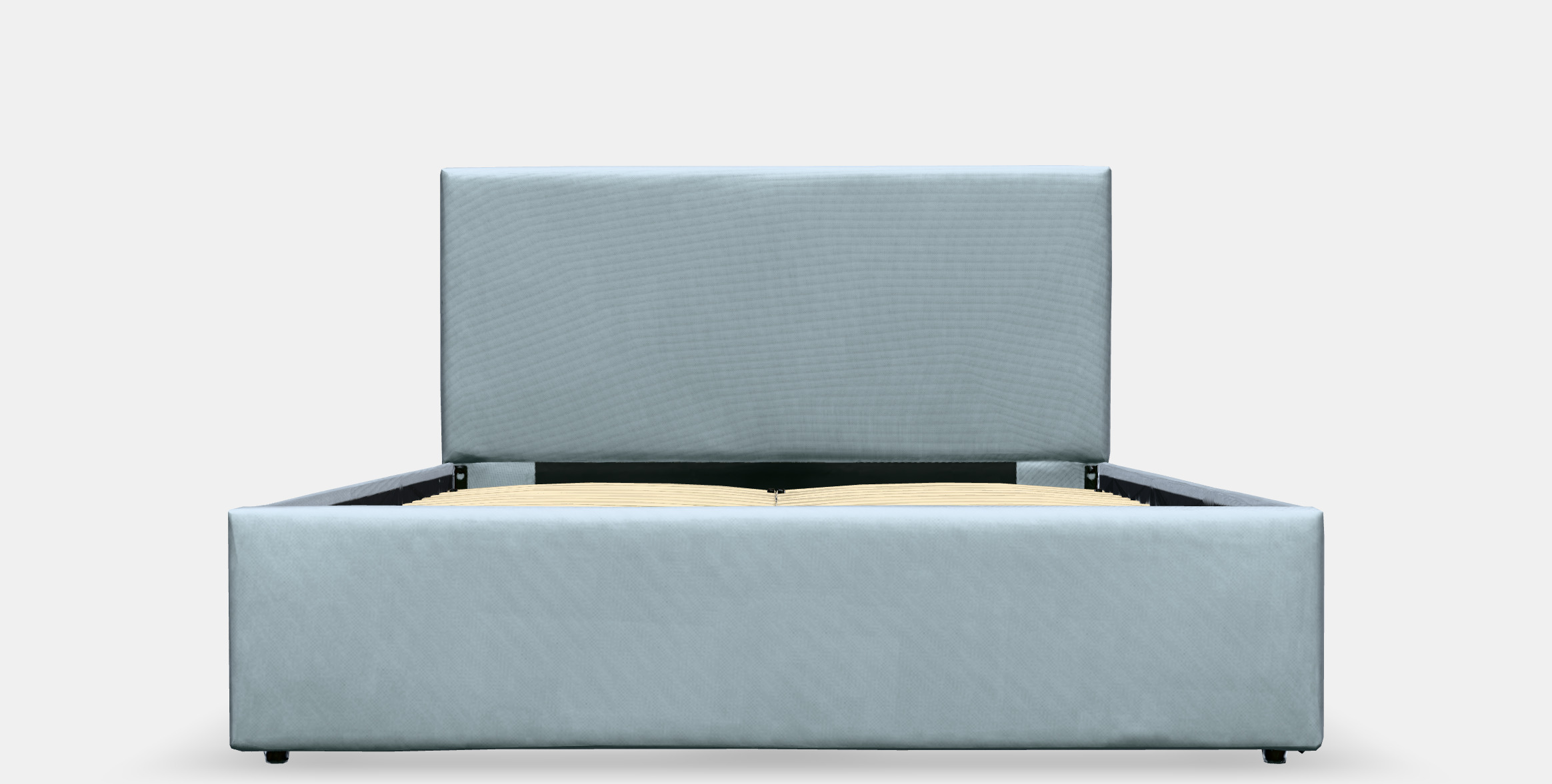 GLADSTAD Upholstered bed frame Low-poly 3D model_10