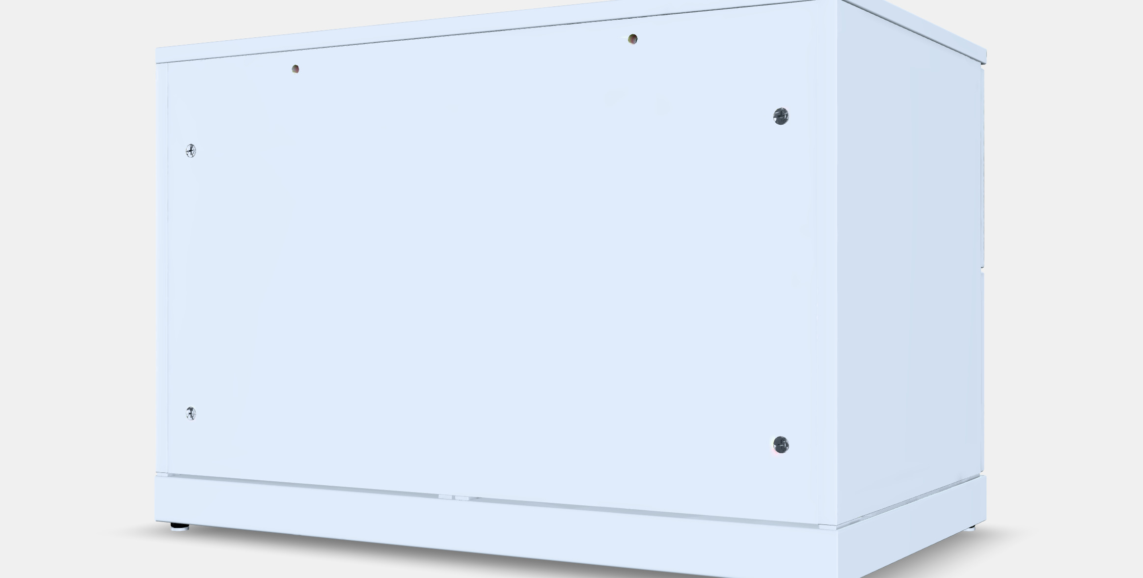 NORDLI Chest of 2 drawers 3D model_6