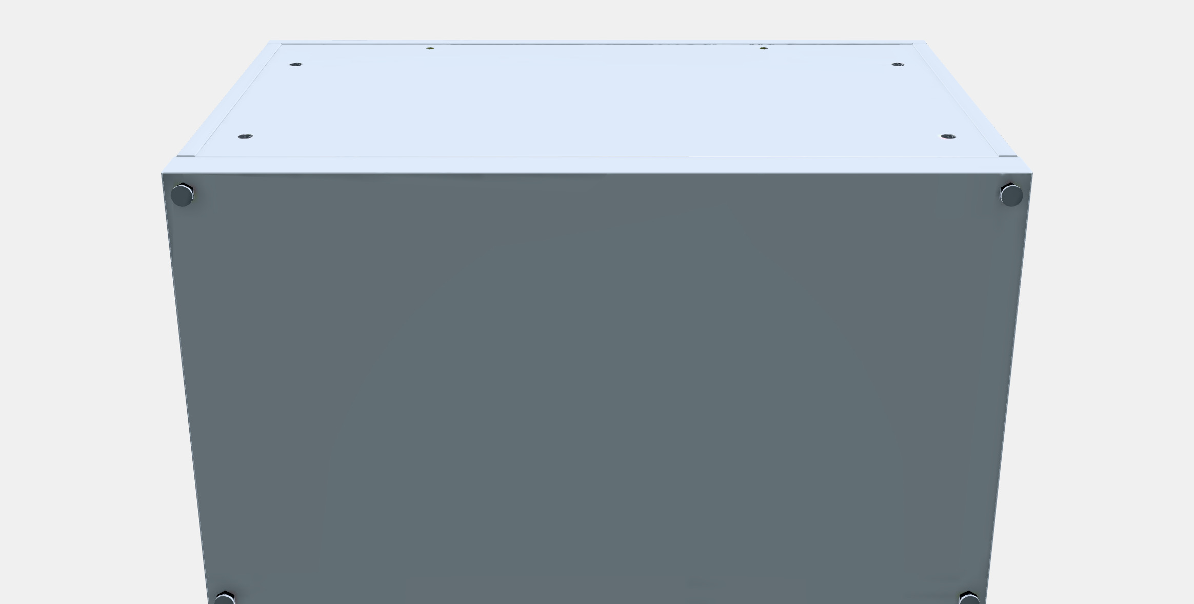 NORDLI Chest of 2 drawers 3D model_9