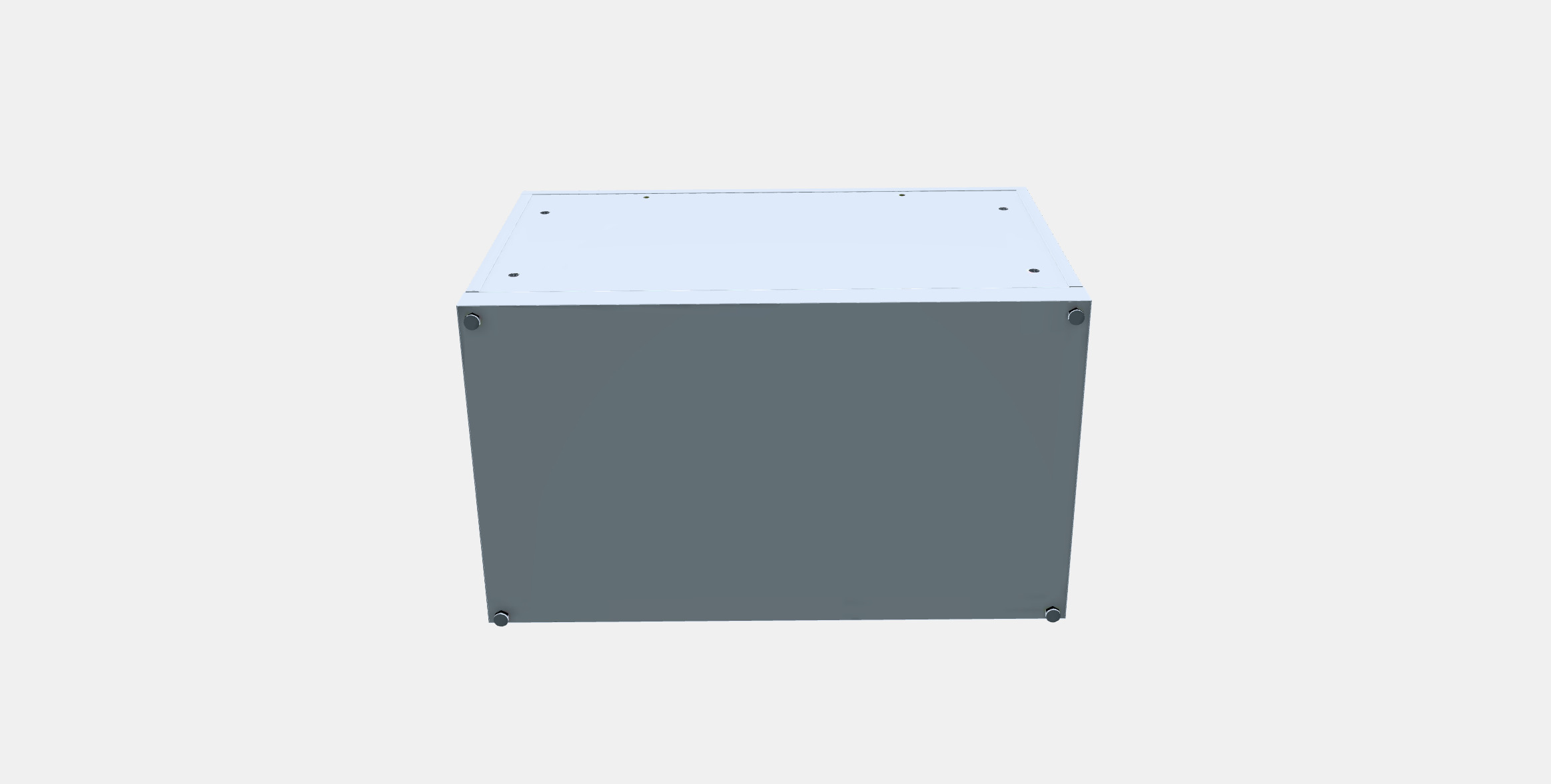 NORDLI Chest of 2 drawers 3D model_7