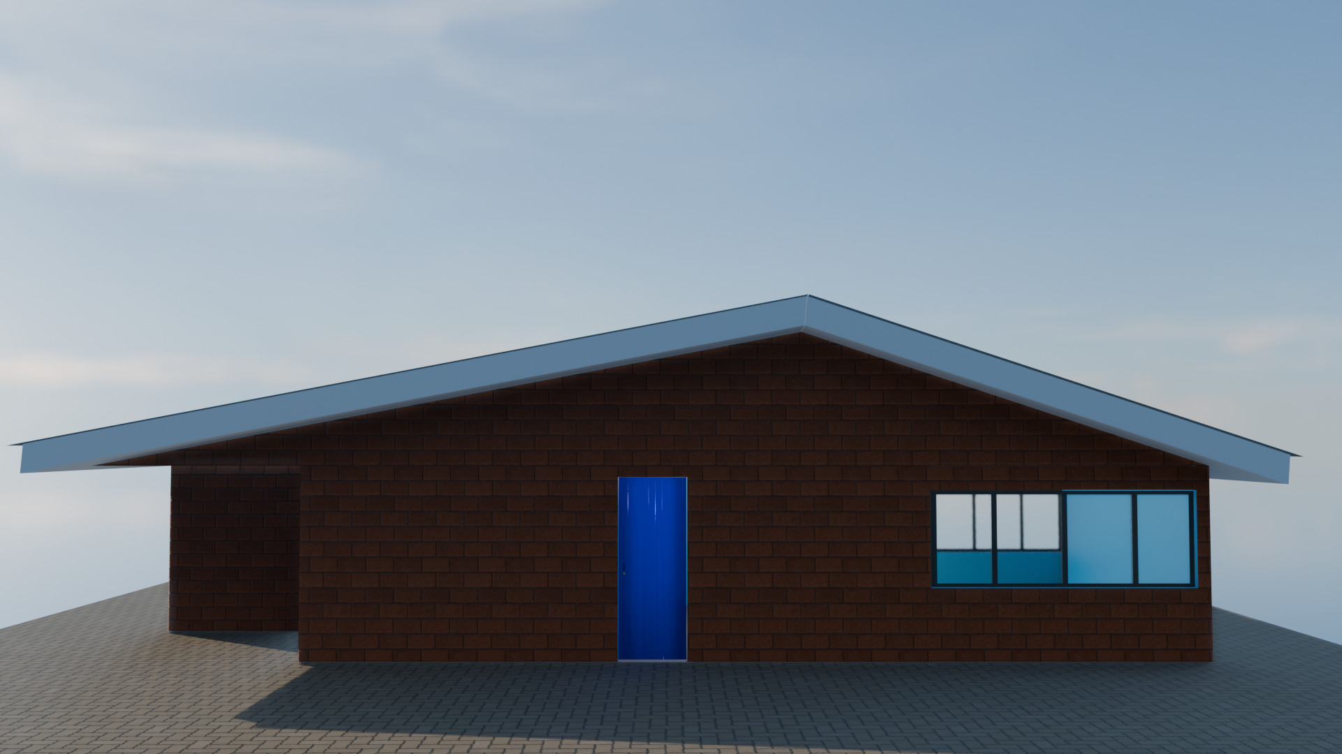 Casa de campo Free 3D model_2