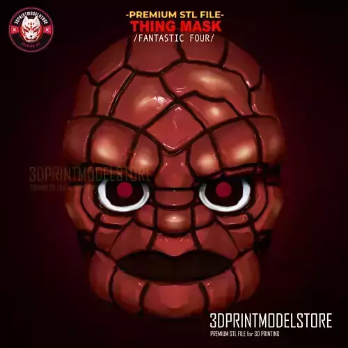 Thing Mask - Fantastic Four First Steps - Cosplay Marvel 3D print model