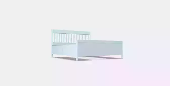 IDANAS Bed frame with storage