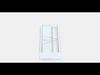 MALM Bed frame high w 2 storage boxes 3D model_1