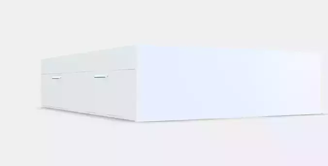 BRIMNES Bed frame with storage 13 1