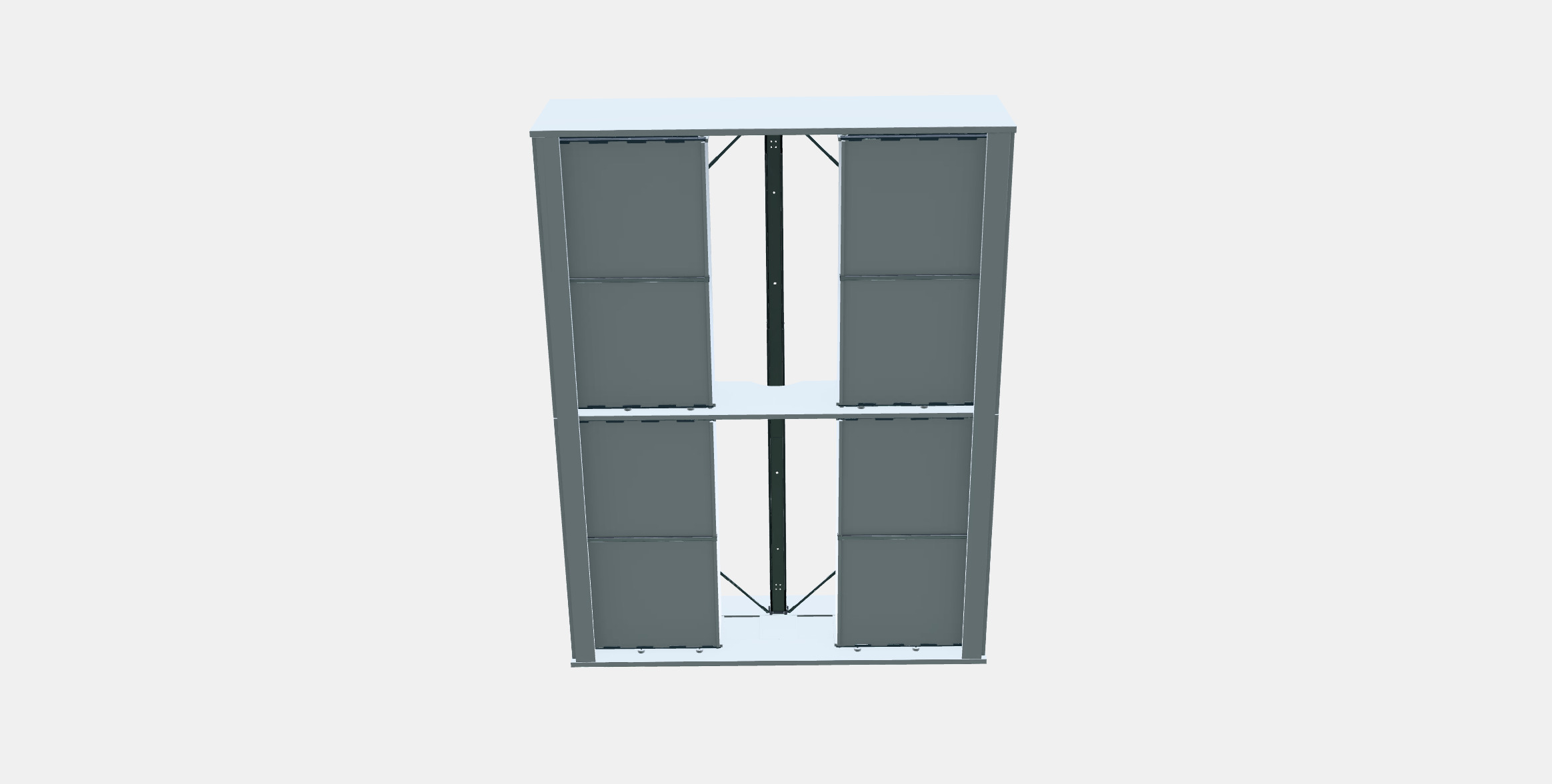 BRIMNES Bed frame with storage 13 1 3D model_6