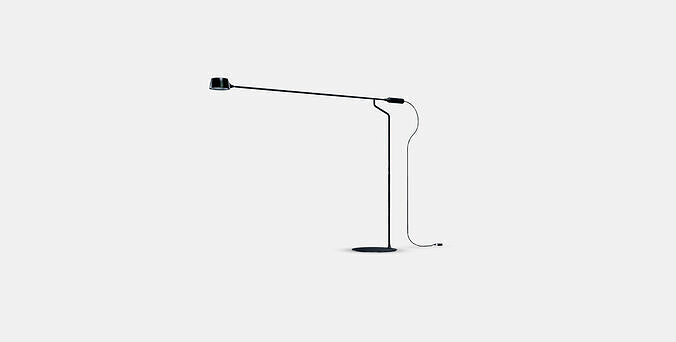 VAGHOJD LED floor lamp Low-poly 3D model