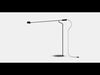VAGHOJD LED floor lamp Low-poly 3D model_1