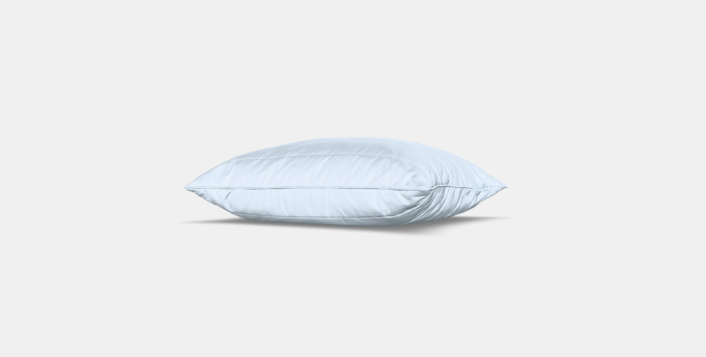 RUMSMALVA Ergonomic pillow side-back sleeper Low-poly 3D model_5
