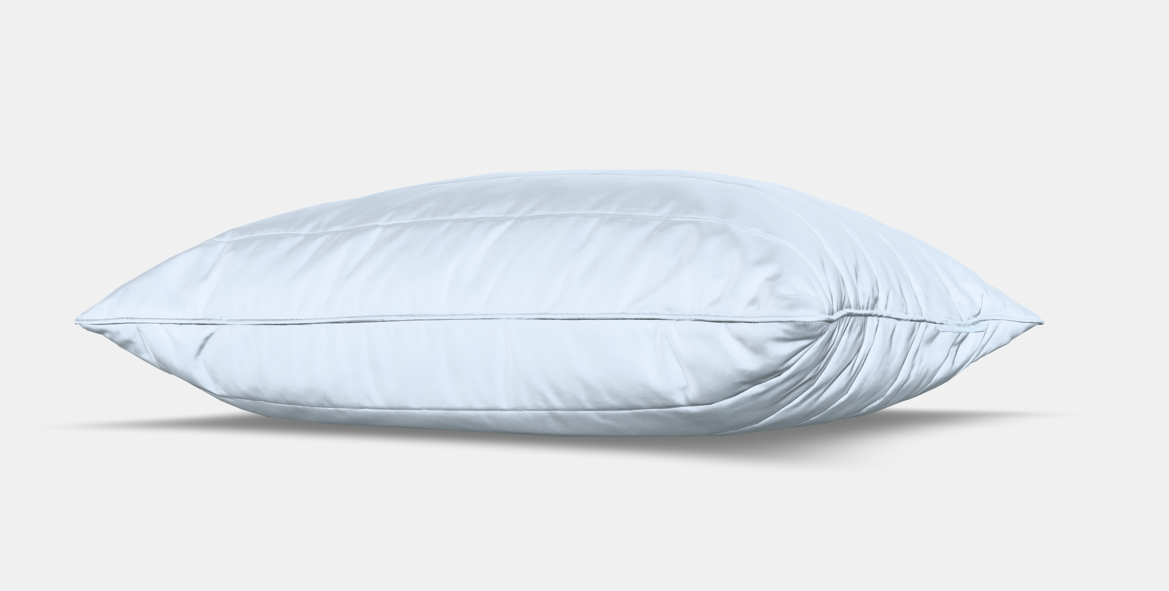 RUMSMALVA Ergonomic pillow side-back sleeper Low-poly 3D model_6