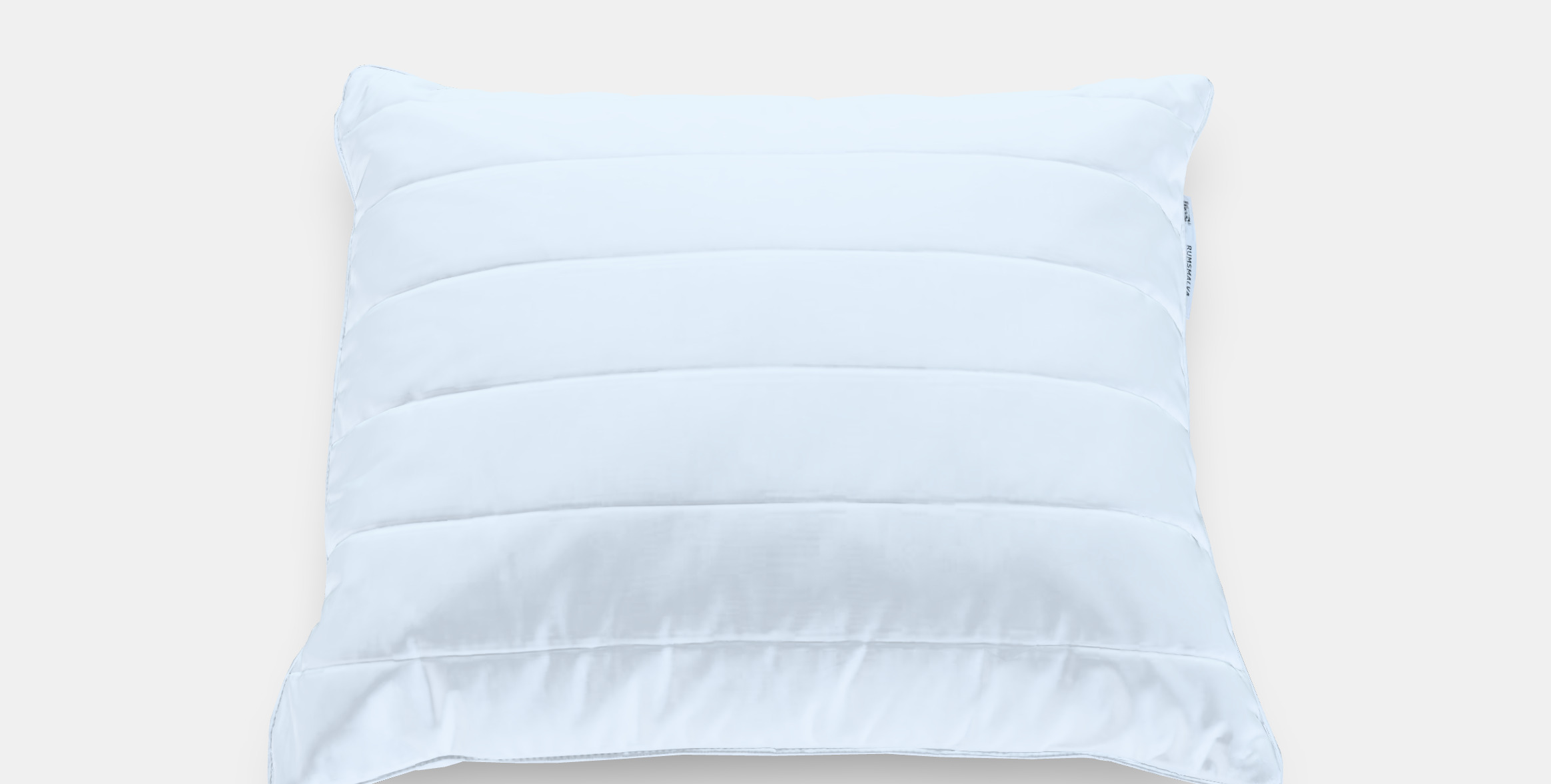 RUMSMALVA Ergonomic pillow side-back sleeper Low-poly 3D model_4