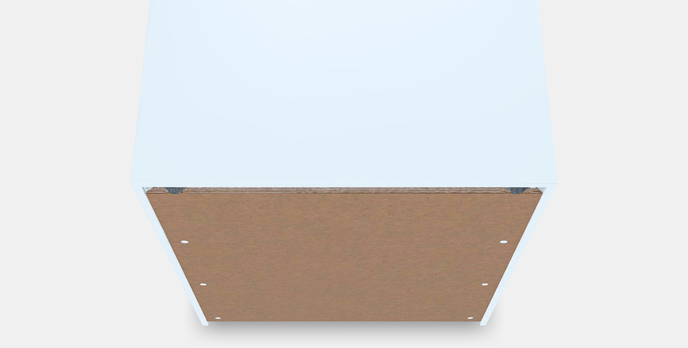 BRIMNES Chest of 3 drawers Low-poly 3D model_3