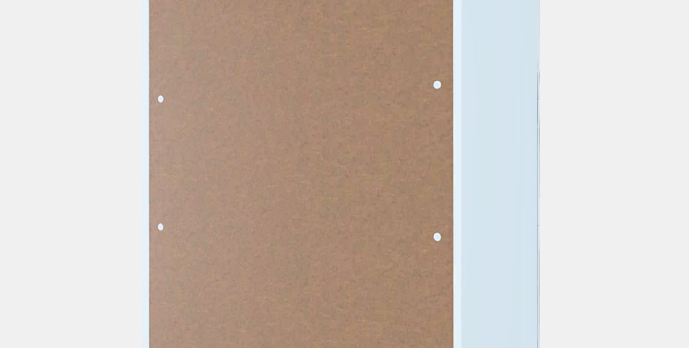 BRIMNES Chest of 3 drawers Low-poly 3D model_6