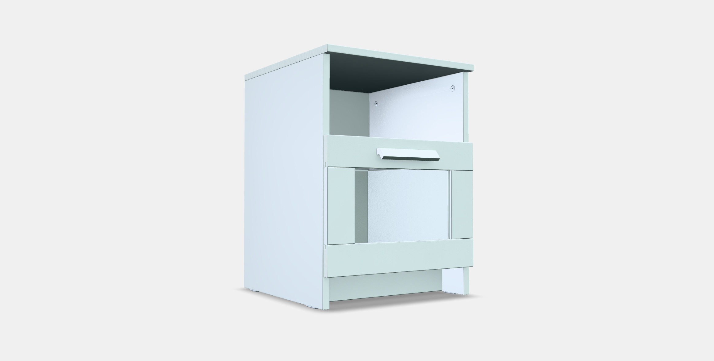 BRIMNES Bedside table 3D model_3
