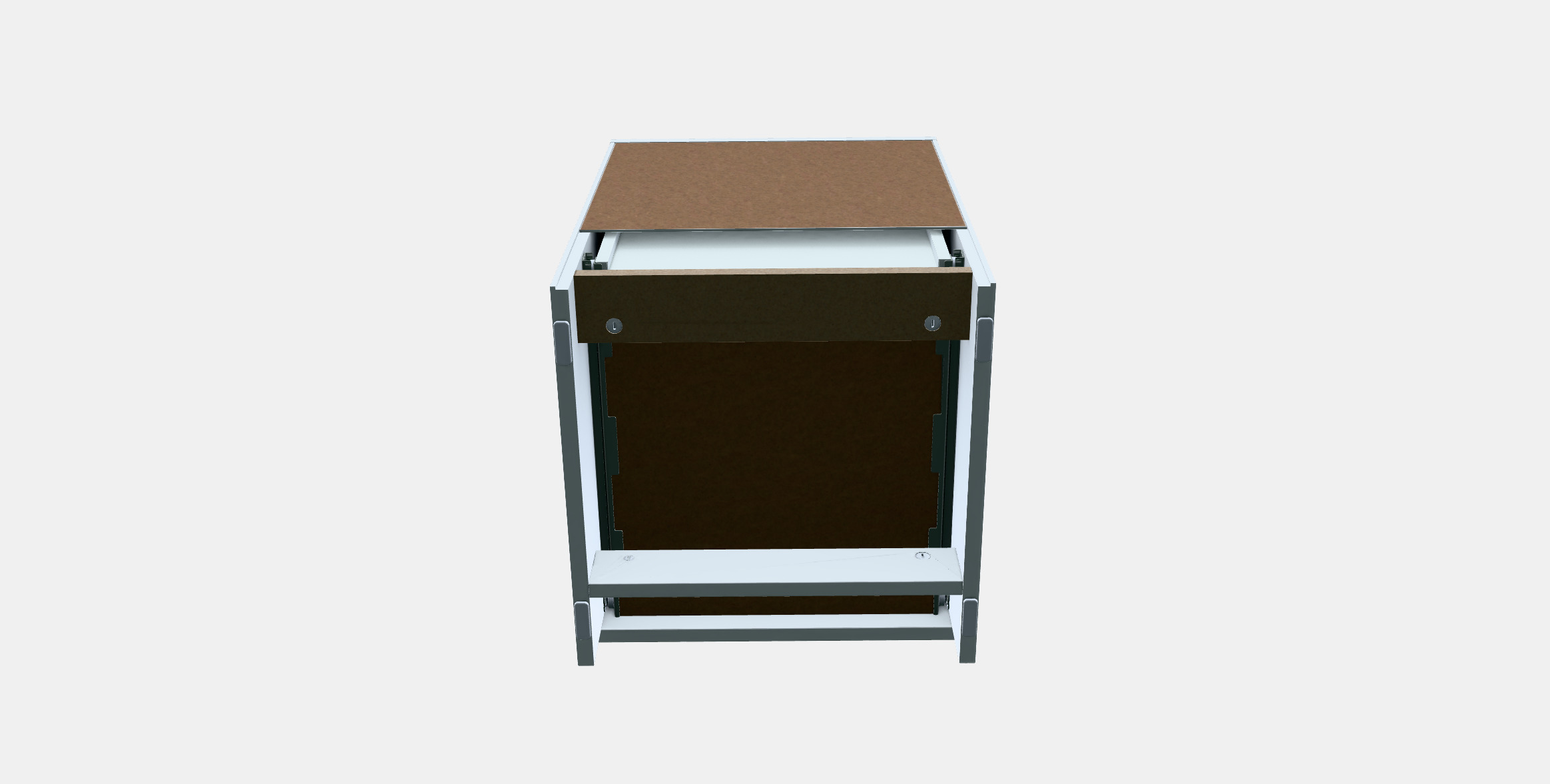 BRIMNES Bedside table 3D model_7