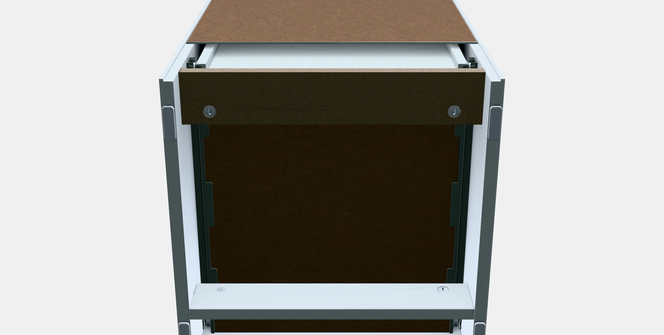 BRIMNES Bedside table 3D model_9