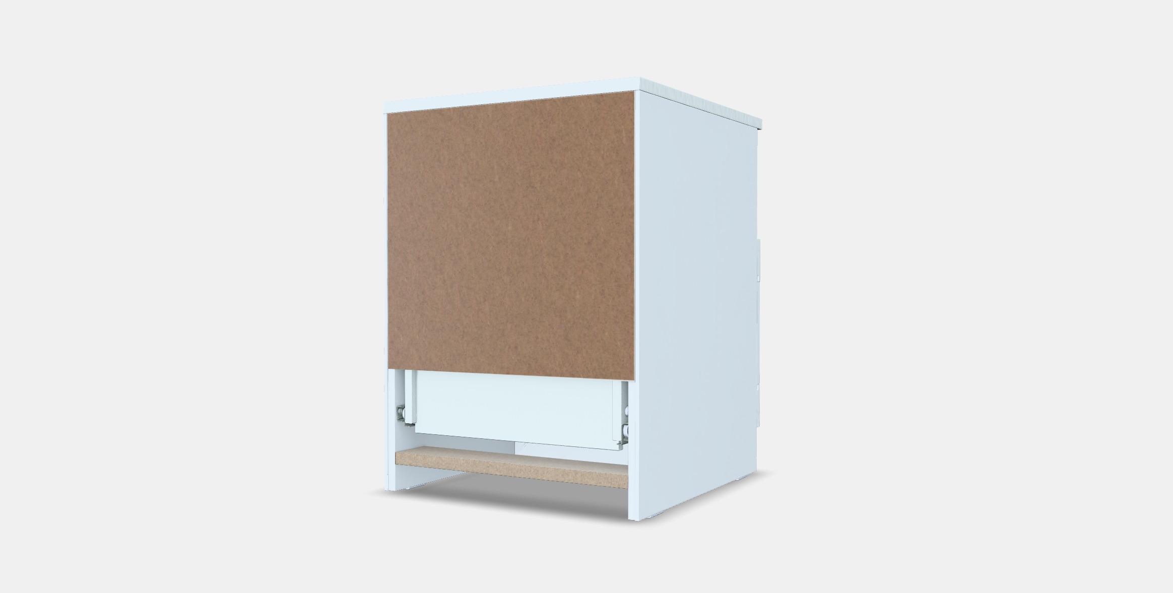 BRIMNES Bedside table 3D model_6