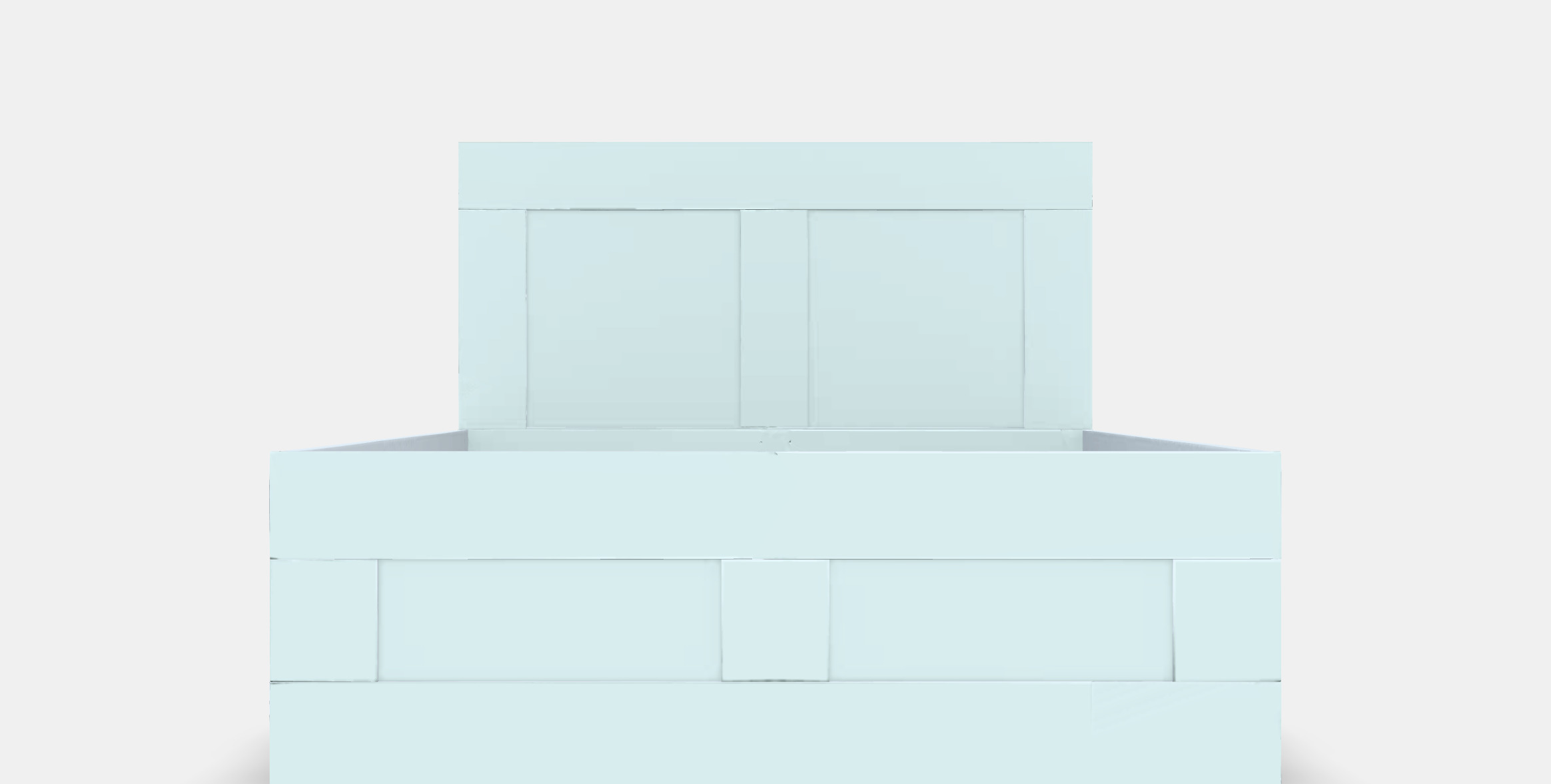 BRIMNES Bed frame w storage and headboard 3 3D model_11