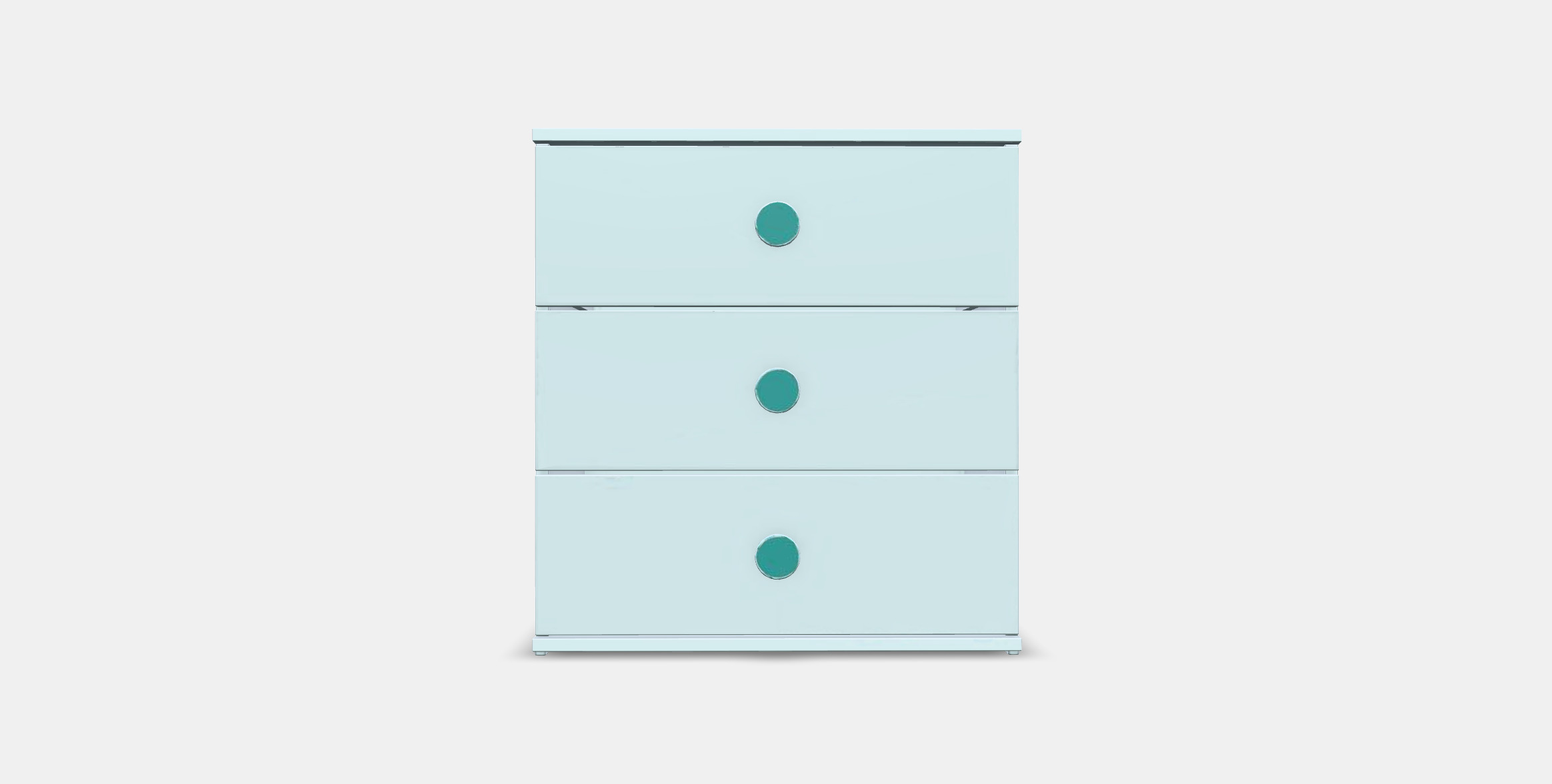 GODISHUS Chest of 3 drawers 3D model_10