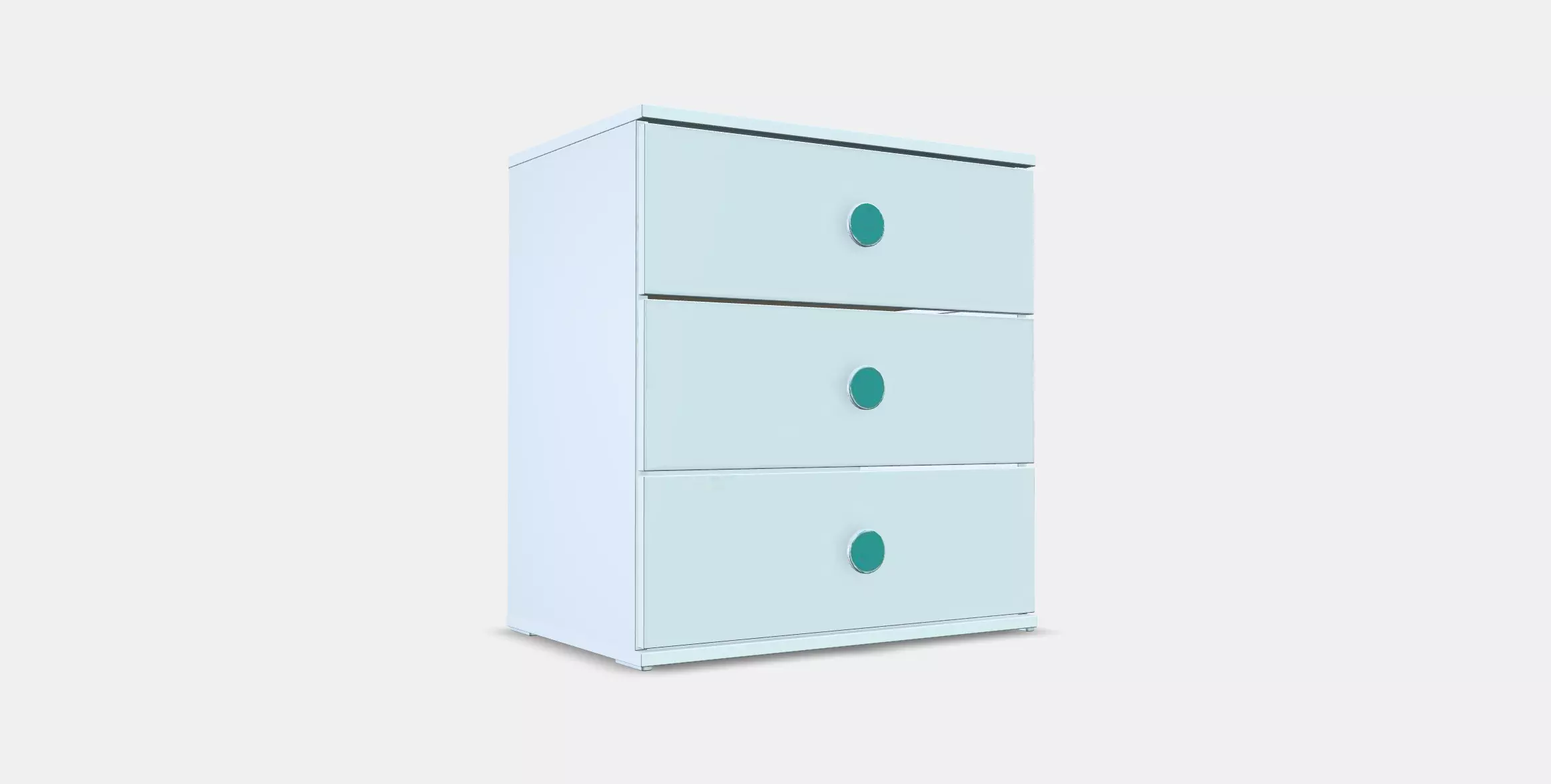 GODISHUS Chest of 3 drawers 3D model_0