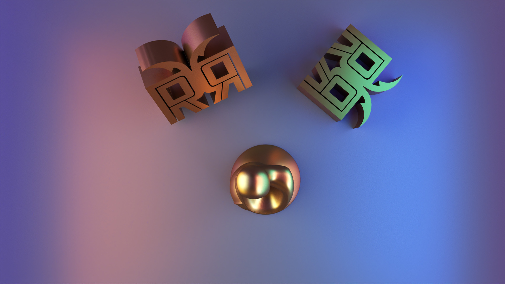 Modern Abstract Female Statue Decor 3D print model_6