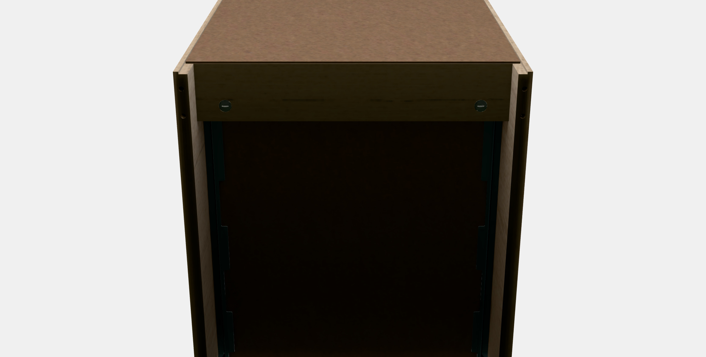 MALM Chest of 2 drawers 3D model_7