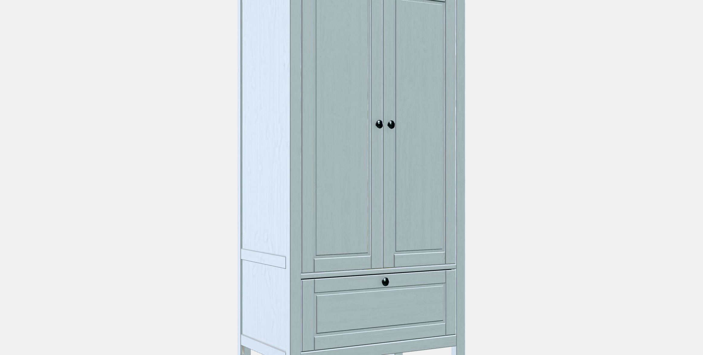 SUNDVIK Wardrobe 1 3D model_9