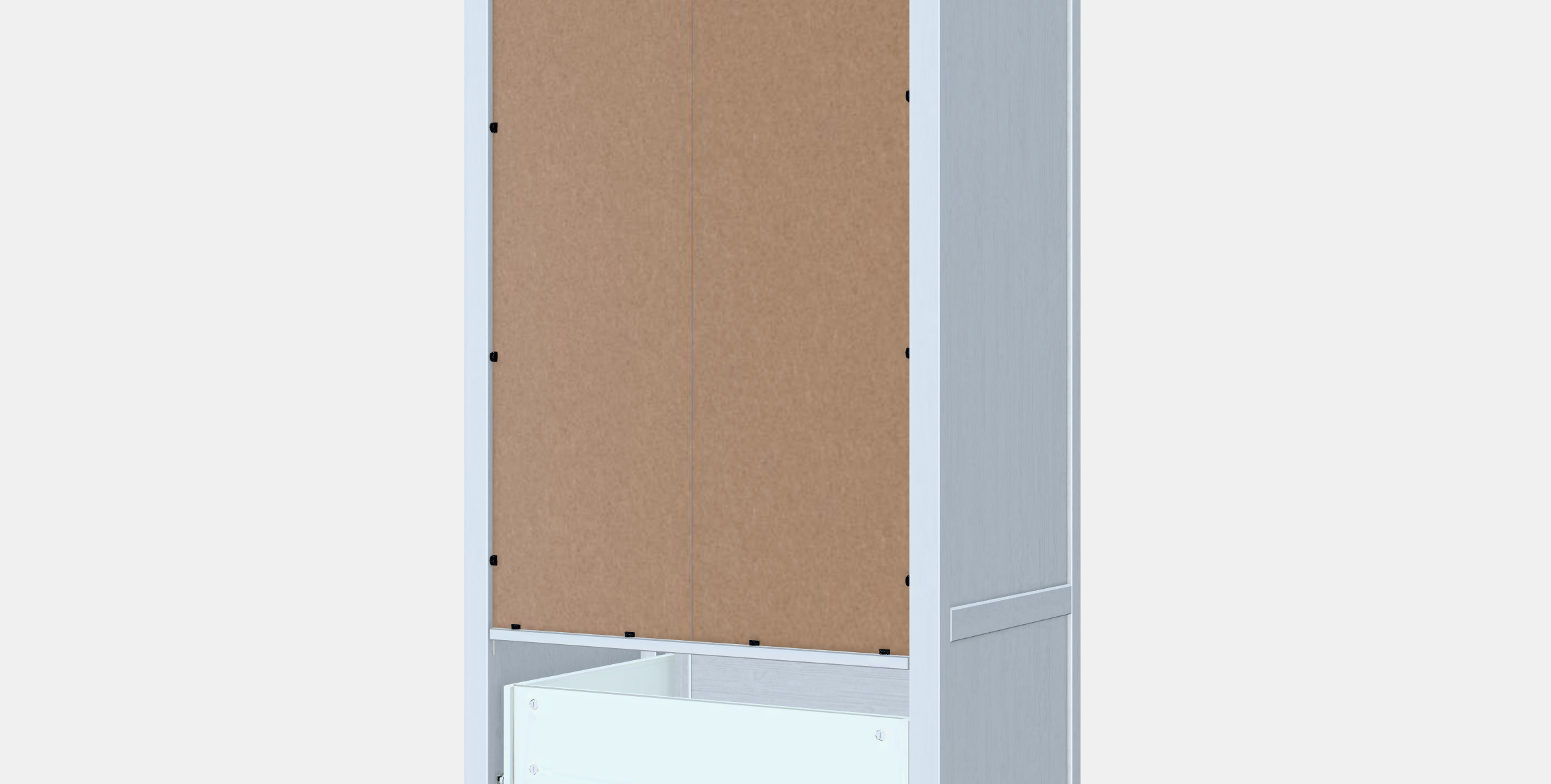 SUNDVIK Wardrobe 1 3D model_6