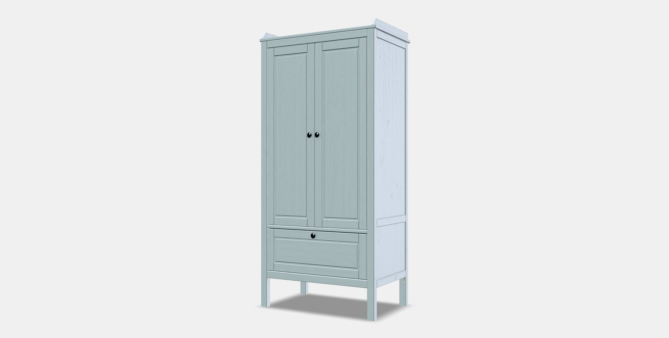 SUNDVIK Wardrobe 1 3D model_11