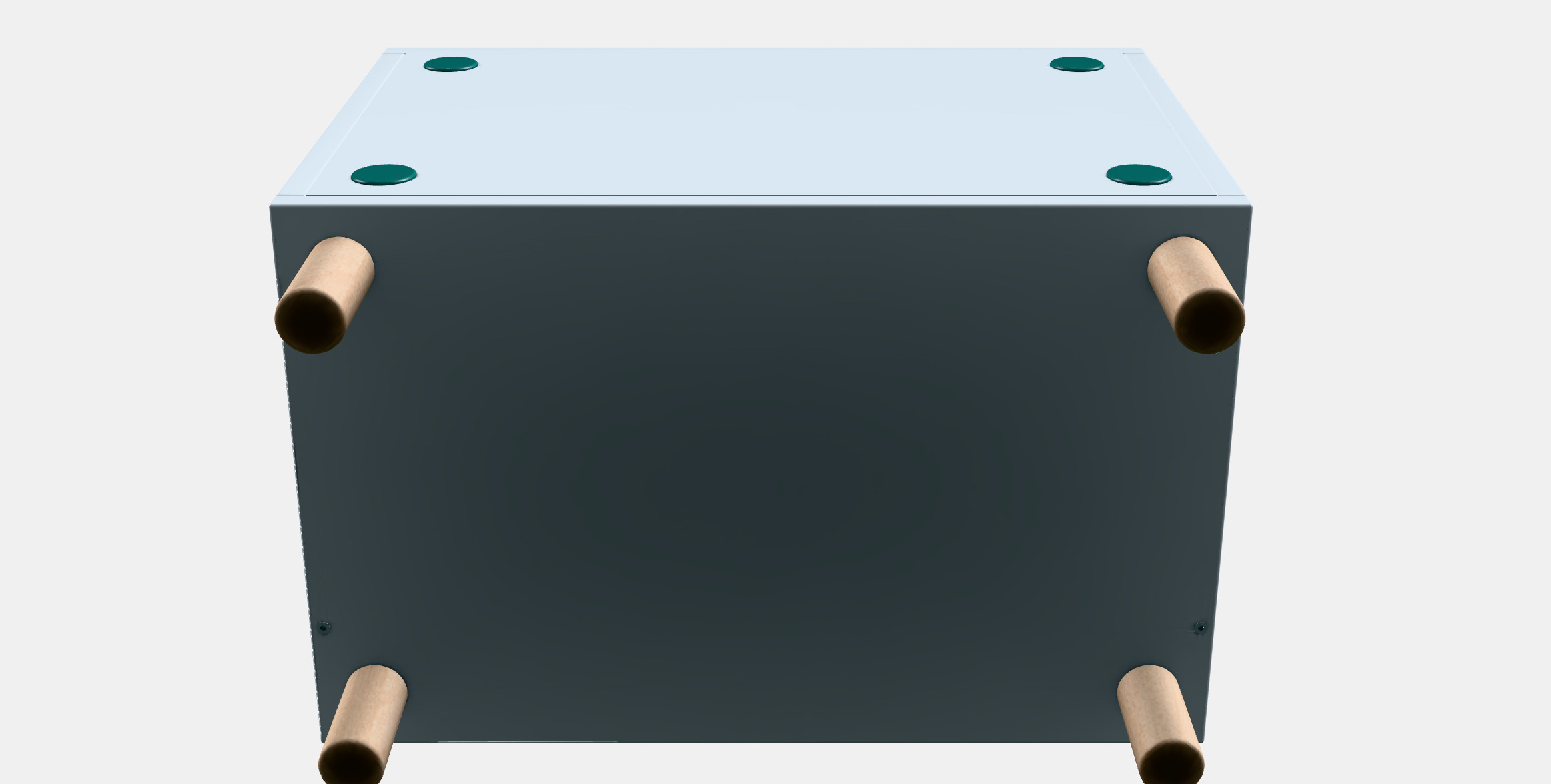 SMUSSLA Bedside table-shelf unit 3D model_8