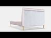 IDANAS Upholstered bed frame 2 Low-poly 3D model_1