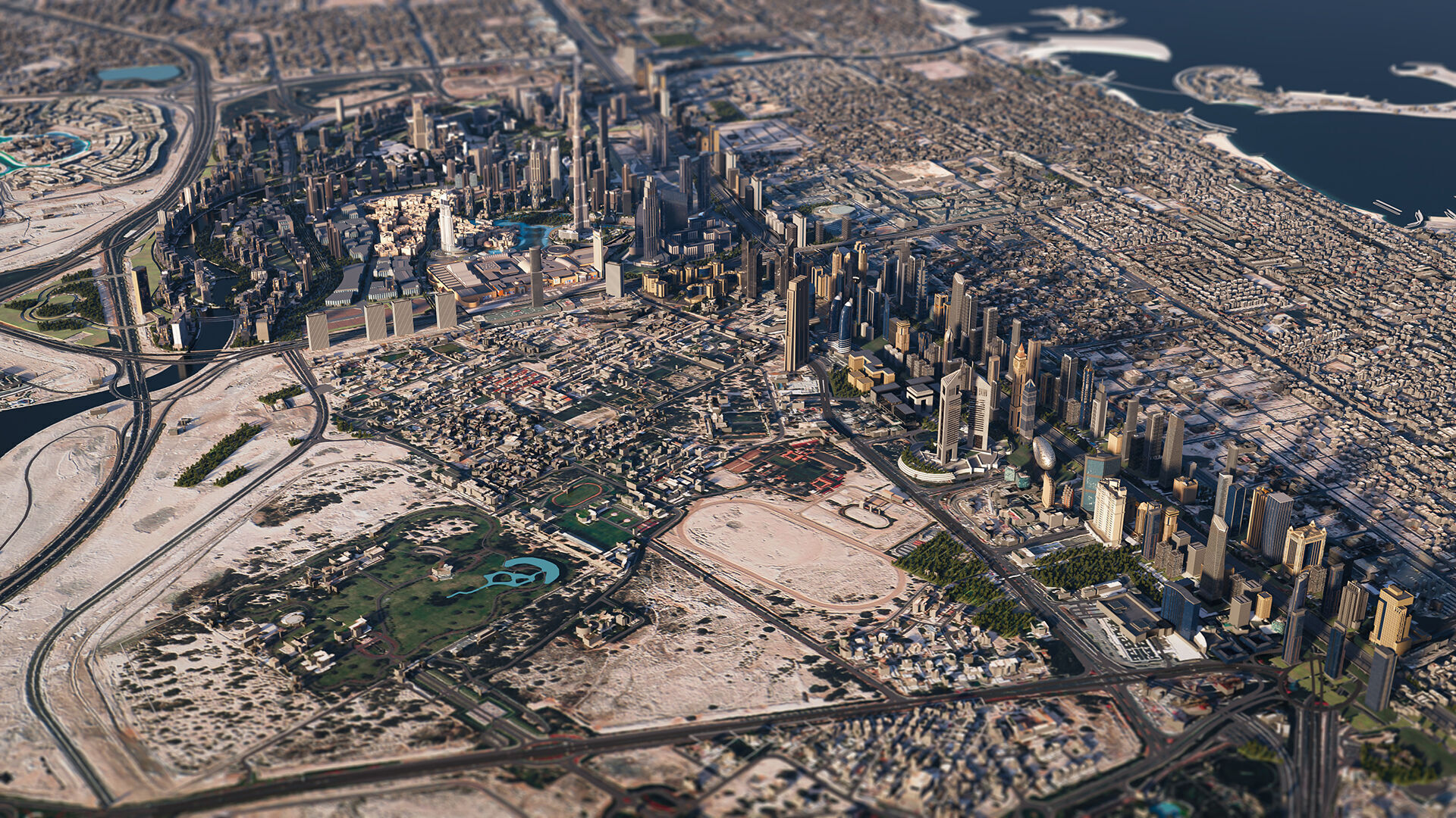 Dubai City 3D model 3D model_7