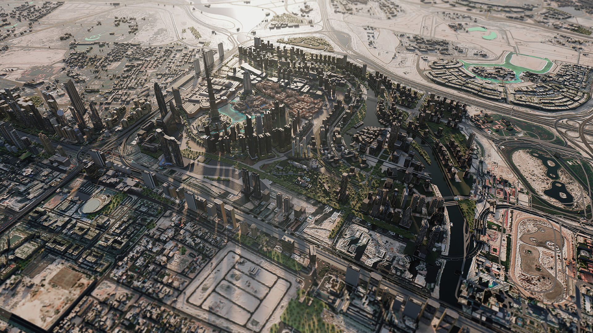 Dubai City 3D model 3D model_10