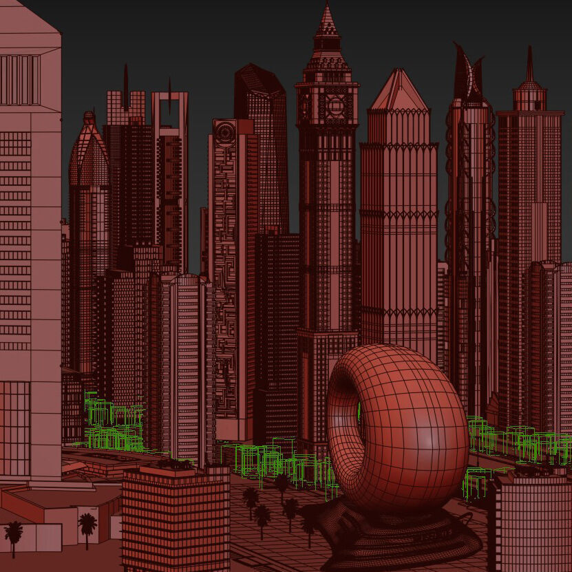 Dubai City 3D model 3D model_16