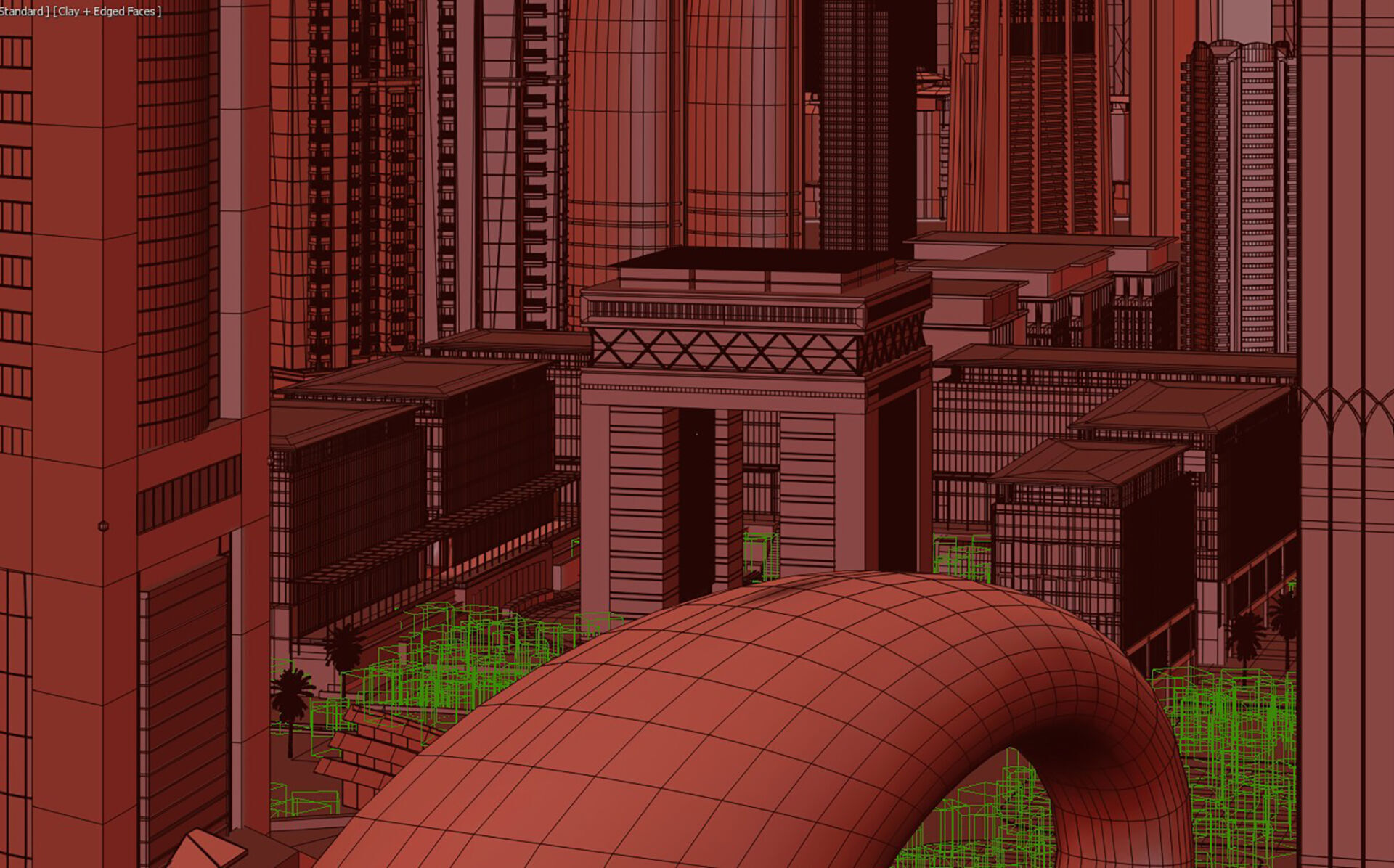 Dubai City 3D model 3D model_15