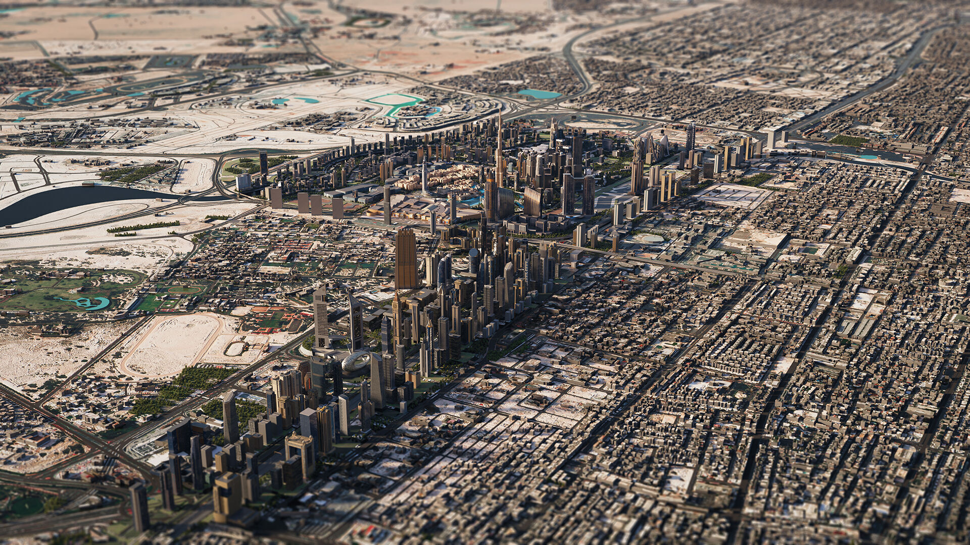 Dubai City 3D model 3D model_6