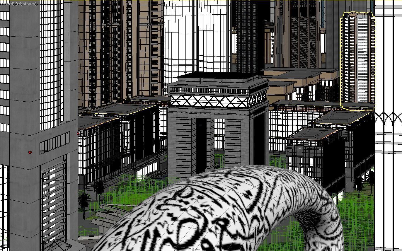 Dubai City 3D model 3D model_13