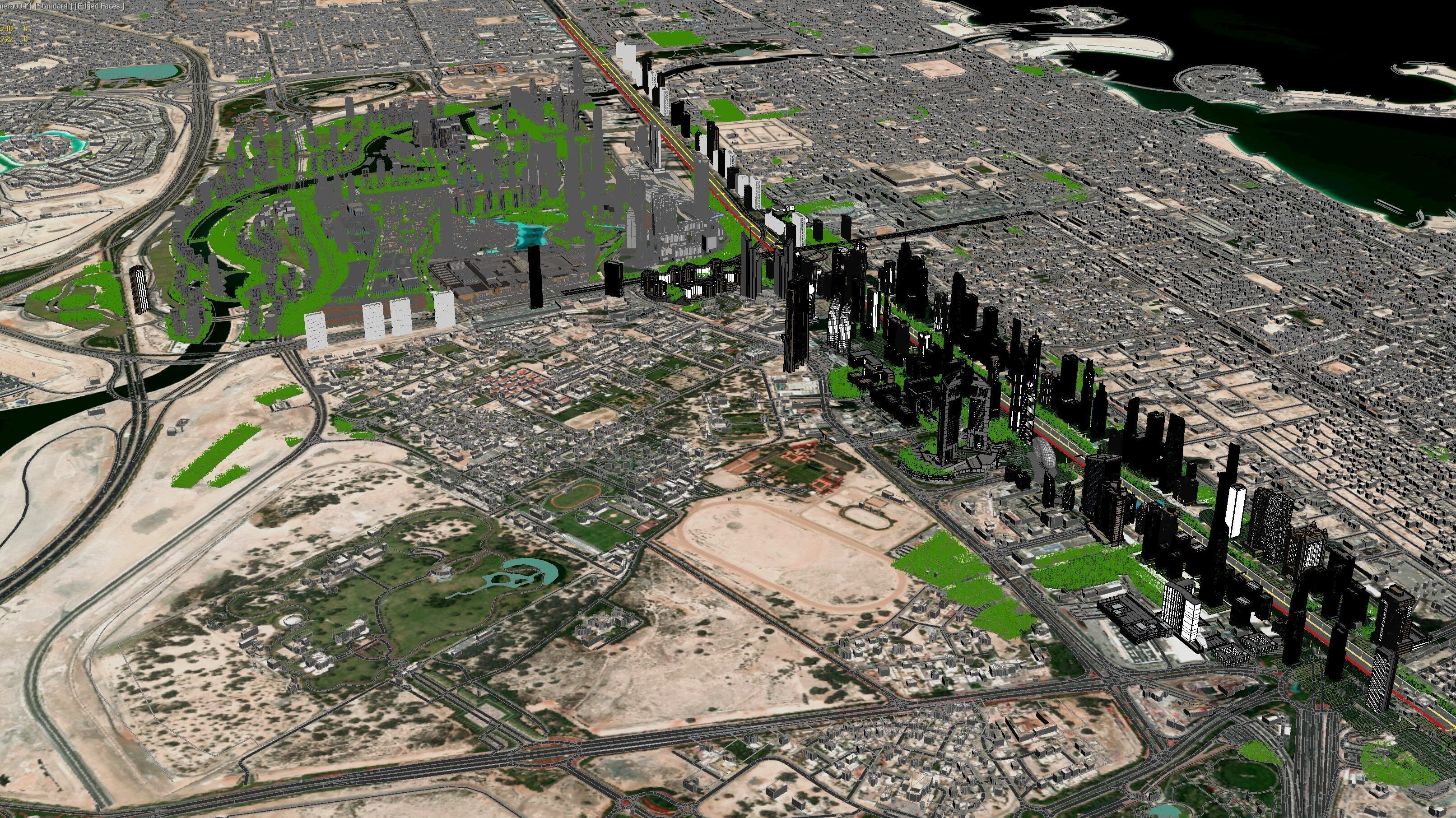 Dubai City 3D model 3D model_14
