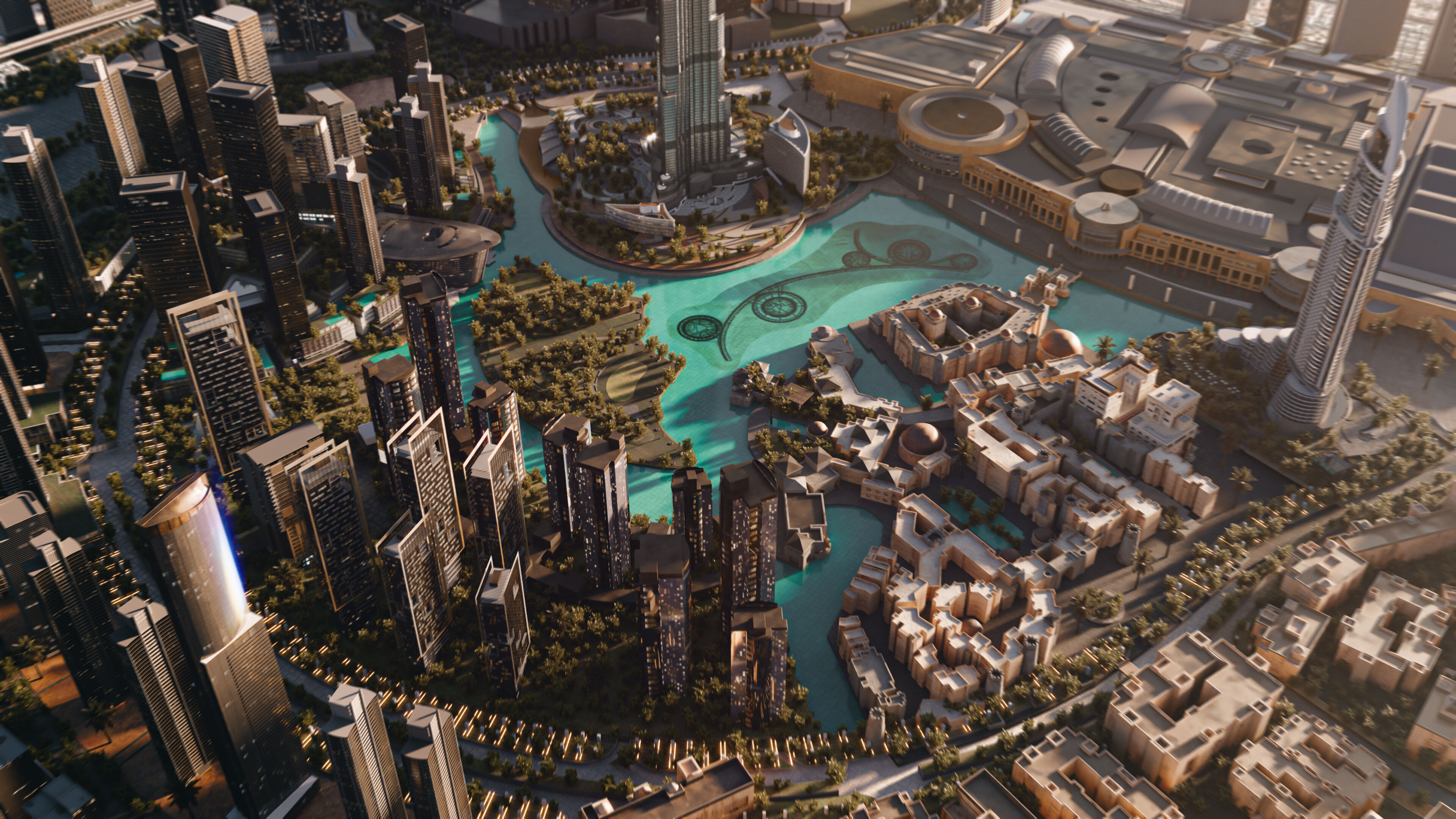 Dubai City 3D model 3D model_8