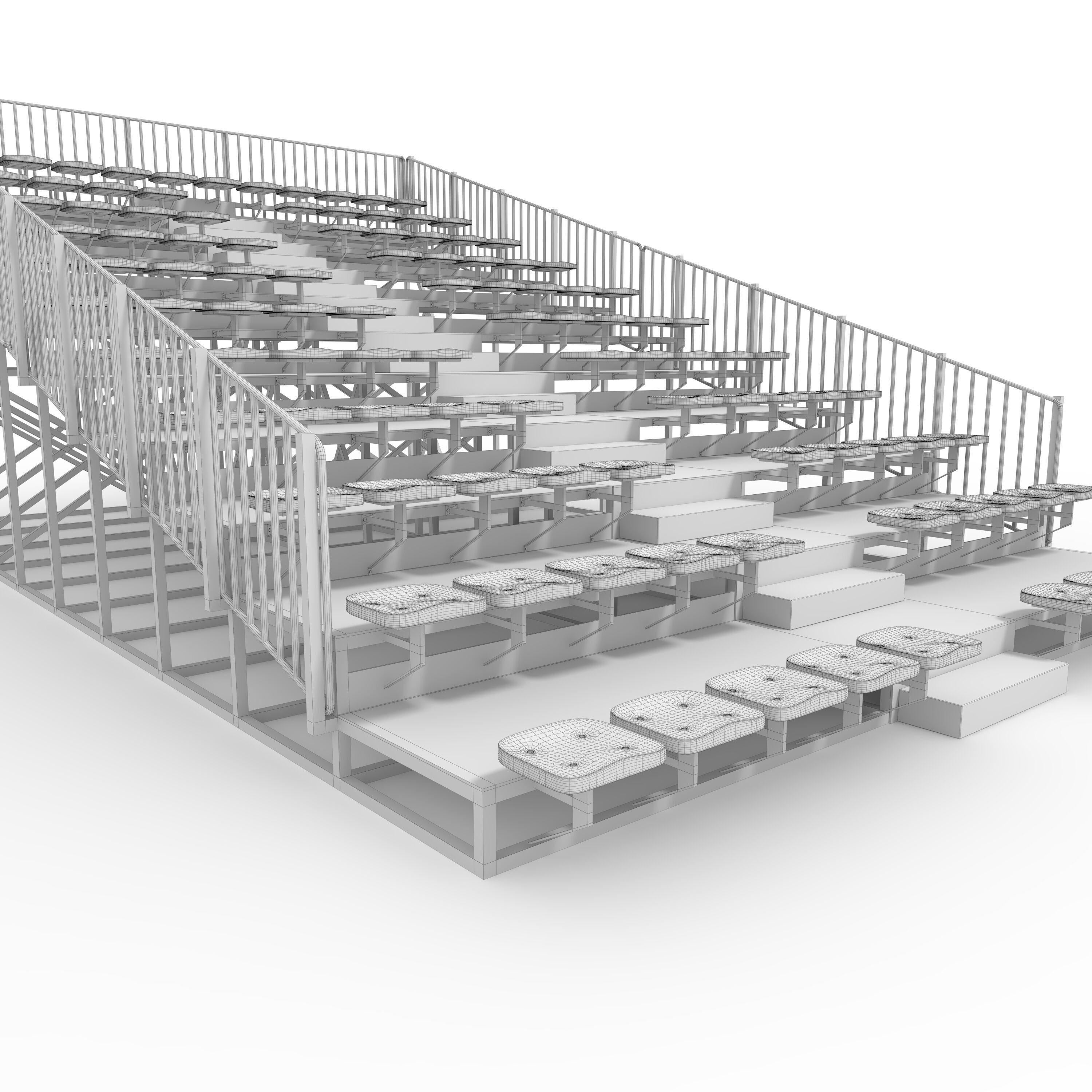 Bleachers 22 3D model_17