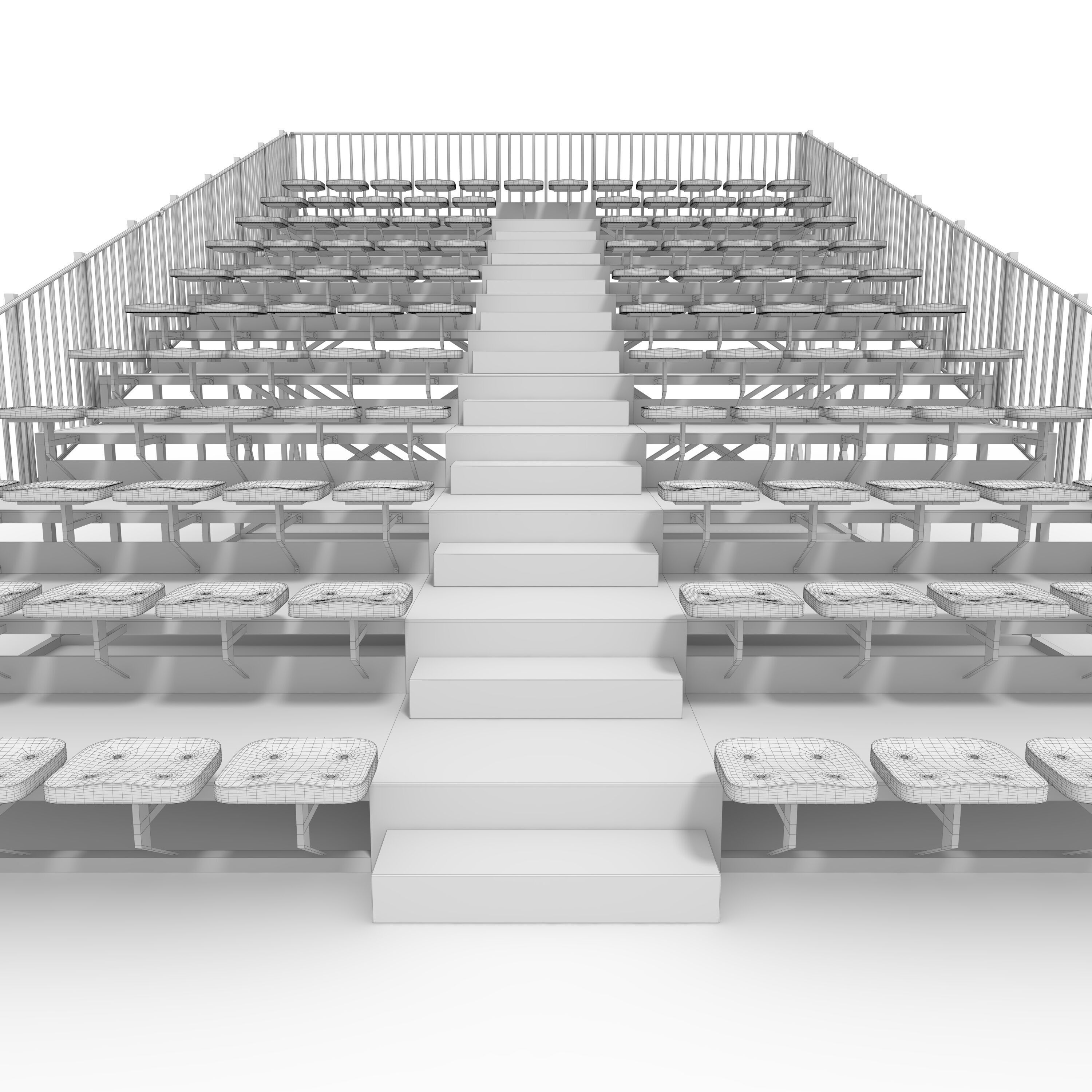 Bleachers 22 3D model_19