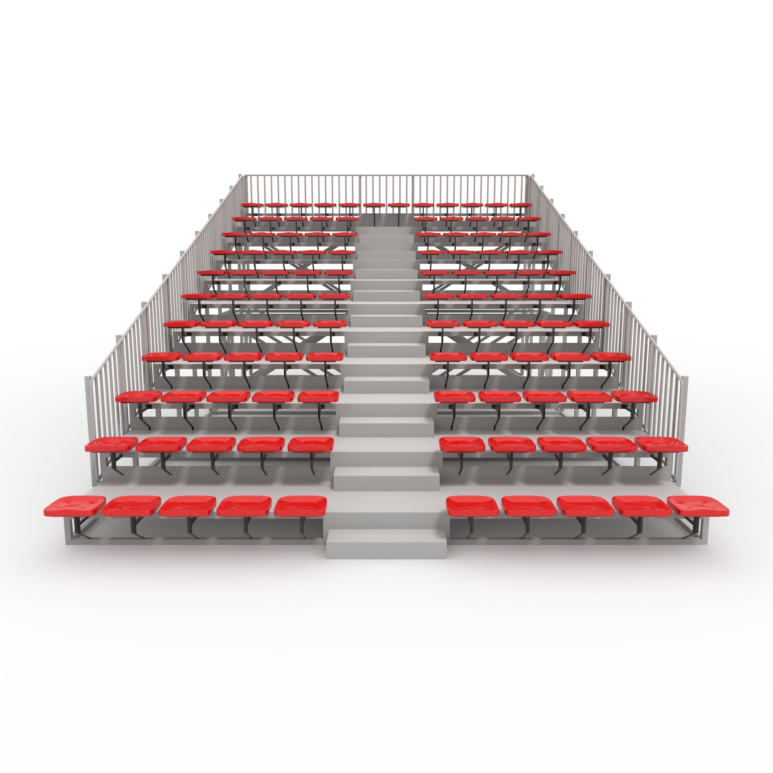 Bleachers 22 3D model_10