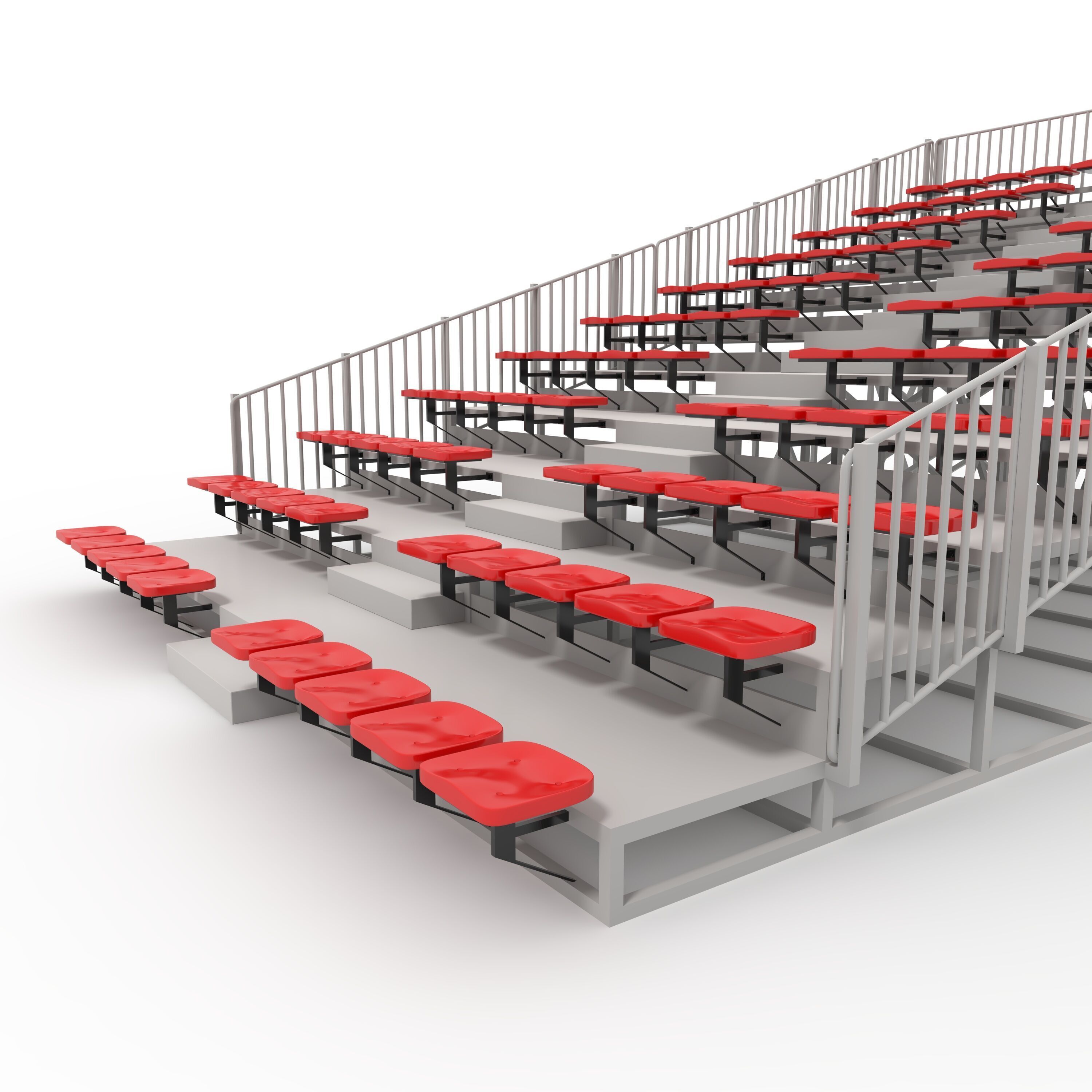 Bleachers 22 3D model_20