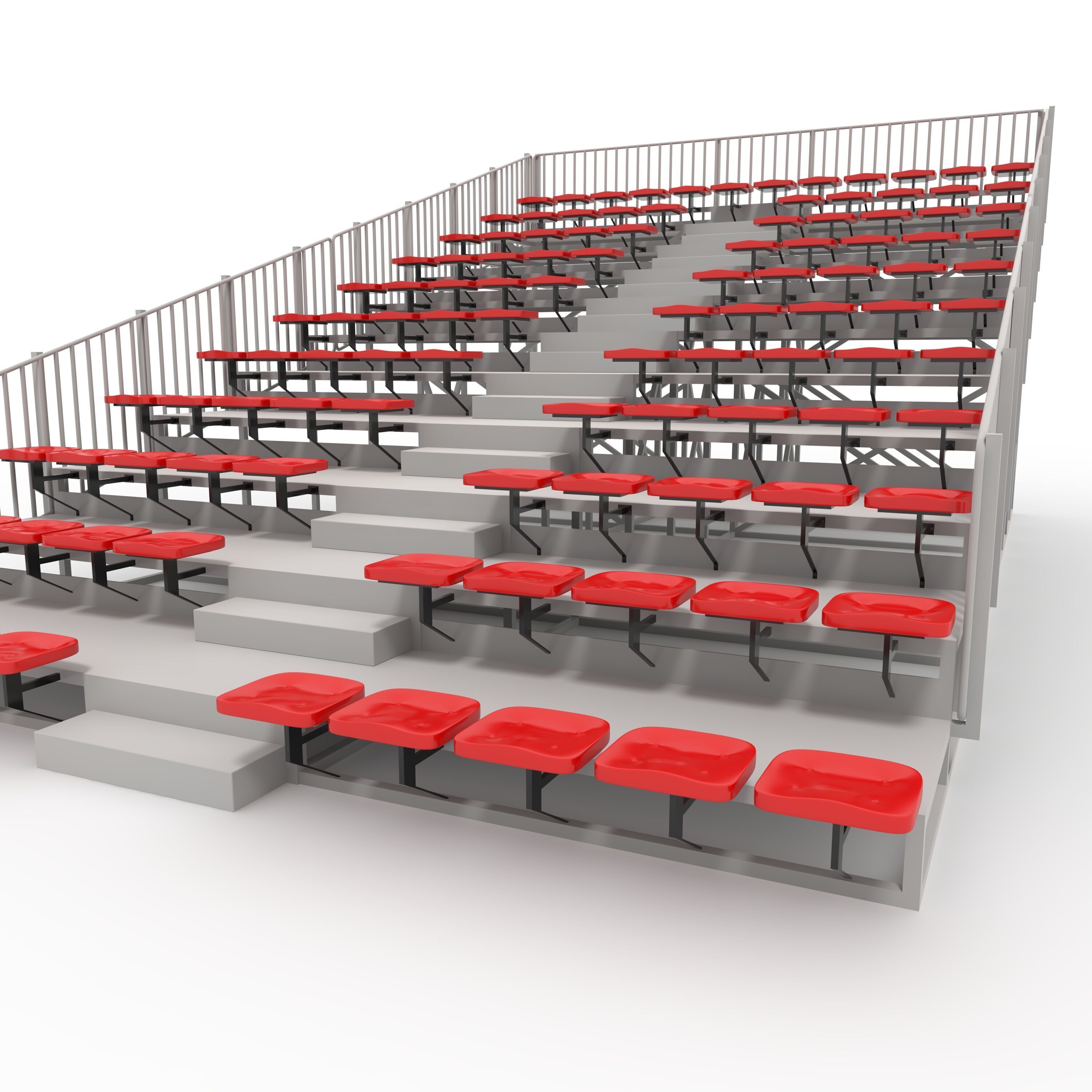 Bleachers 22 3D model_22